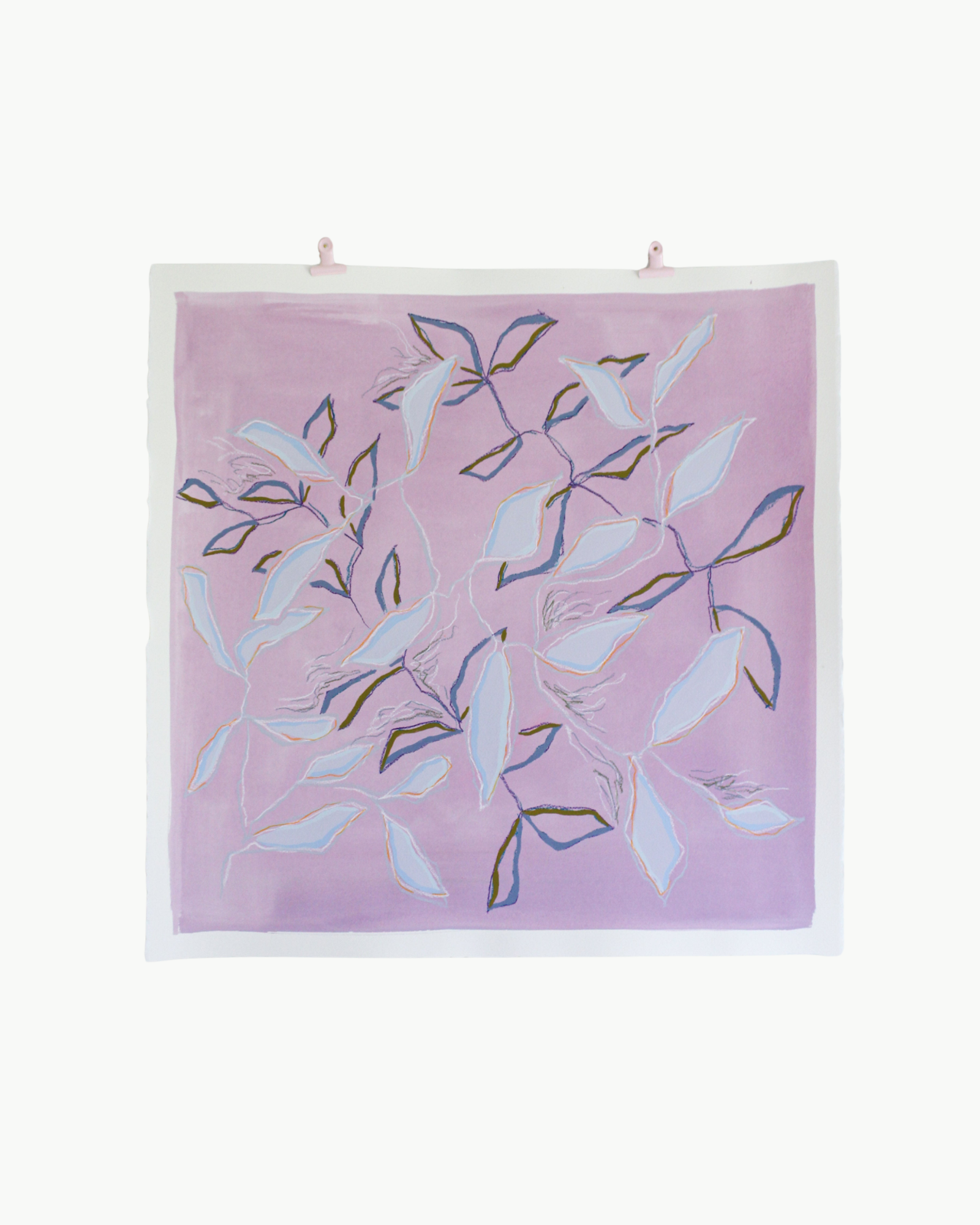Large Lavender Branch