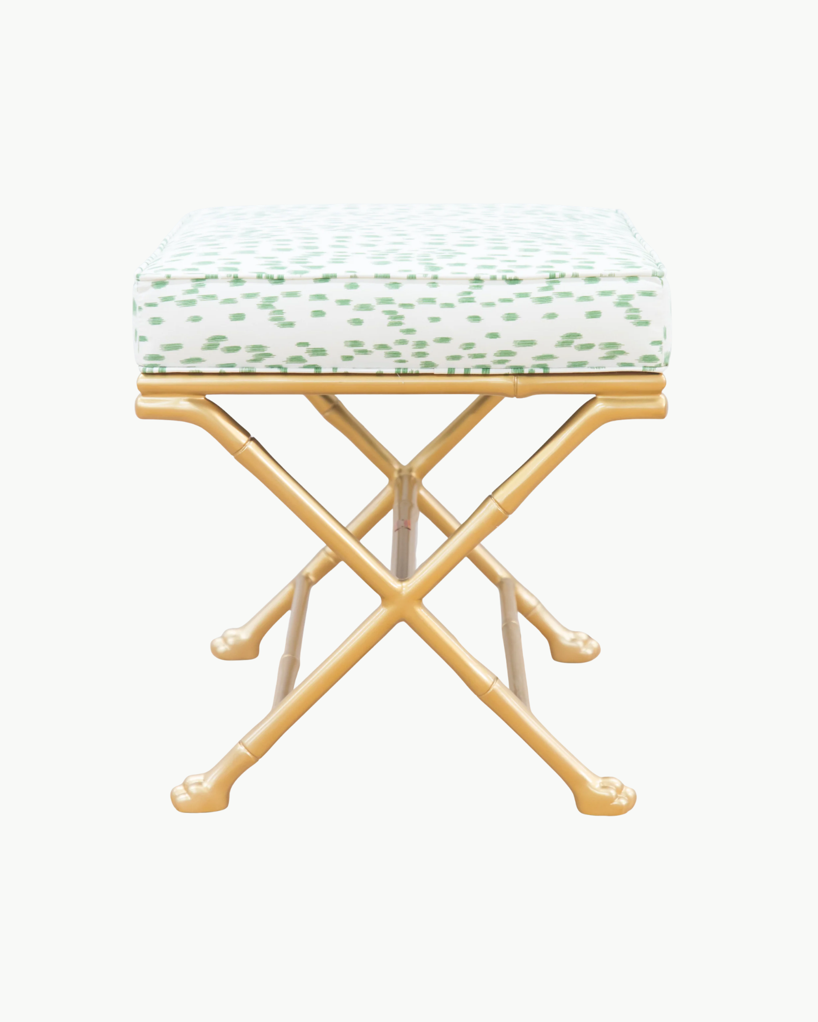 Les Touches Green - Fabric by the Yard