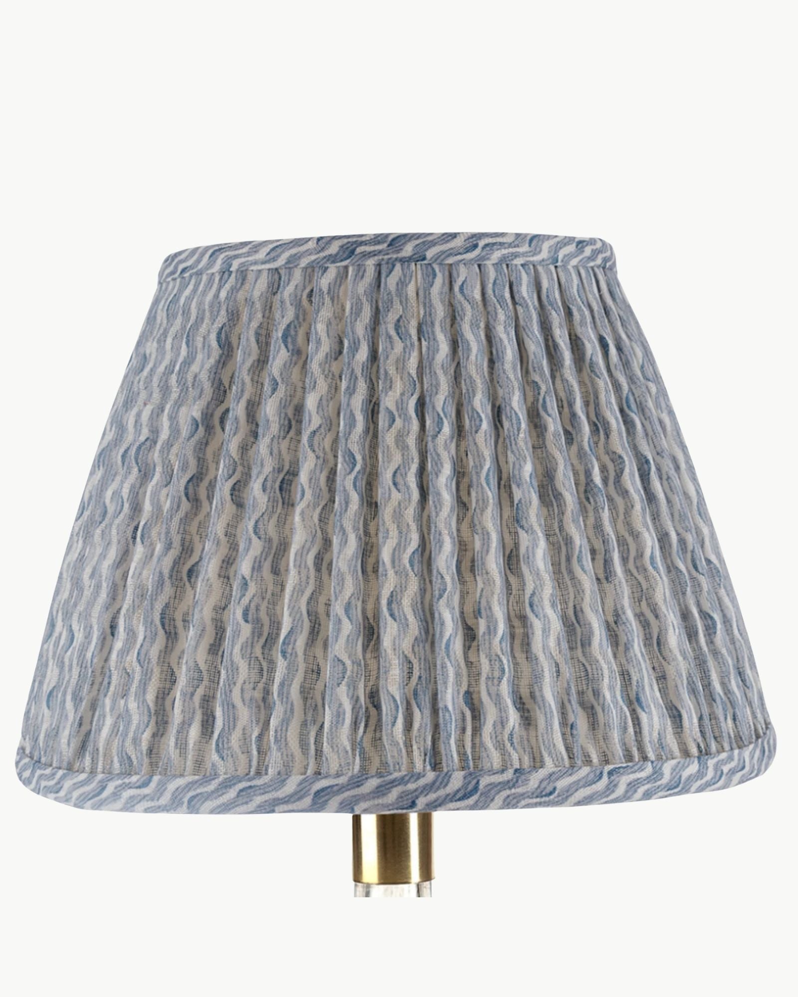 Light Blue Popple Lampshade