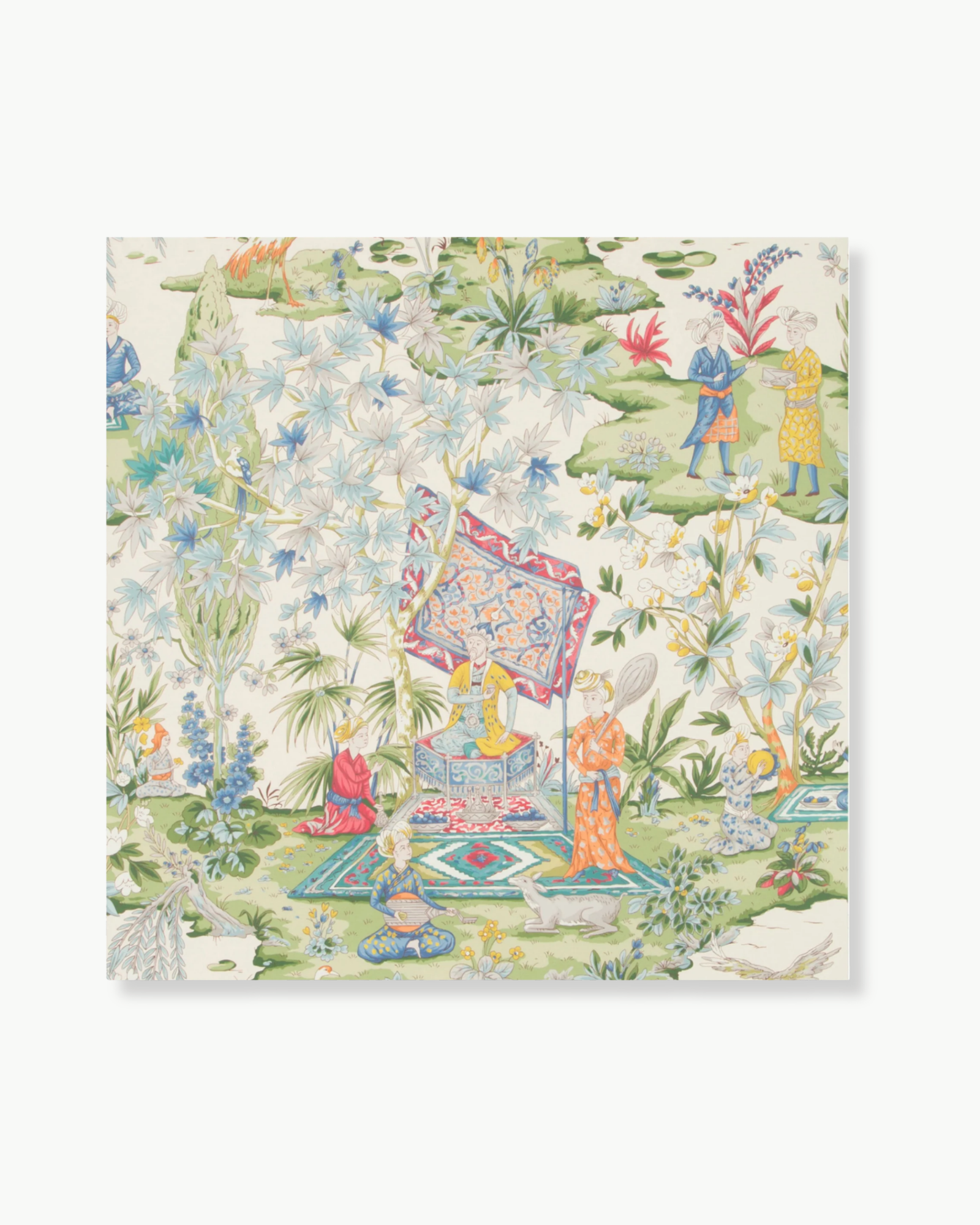 Lodi Garden in Ivory Wallpaper