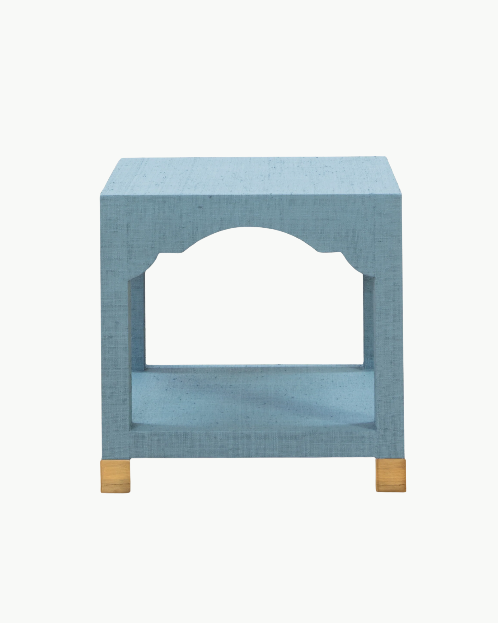Marrakech Grasscloth Accent Table