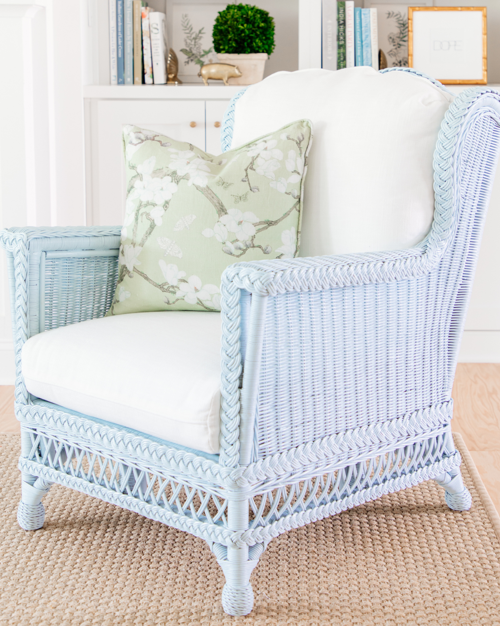 Martha Wicker Chair - Custom Color