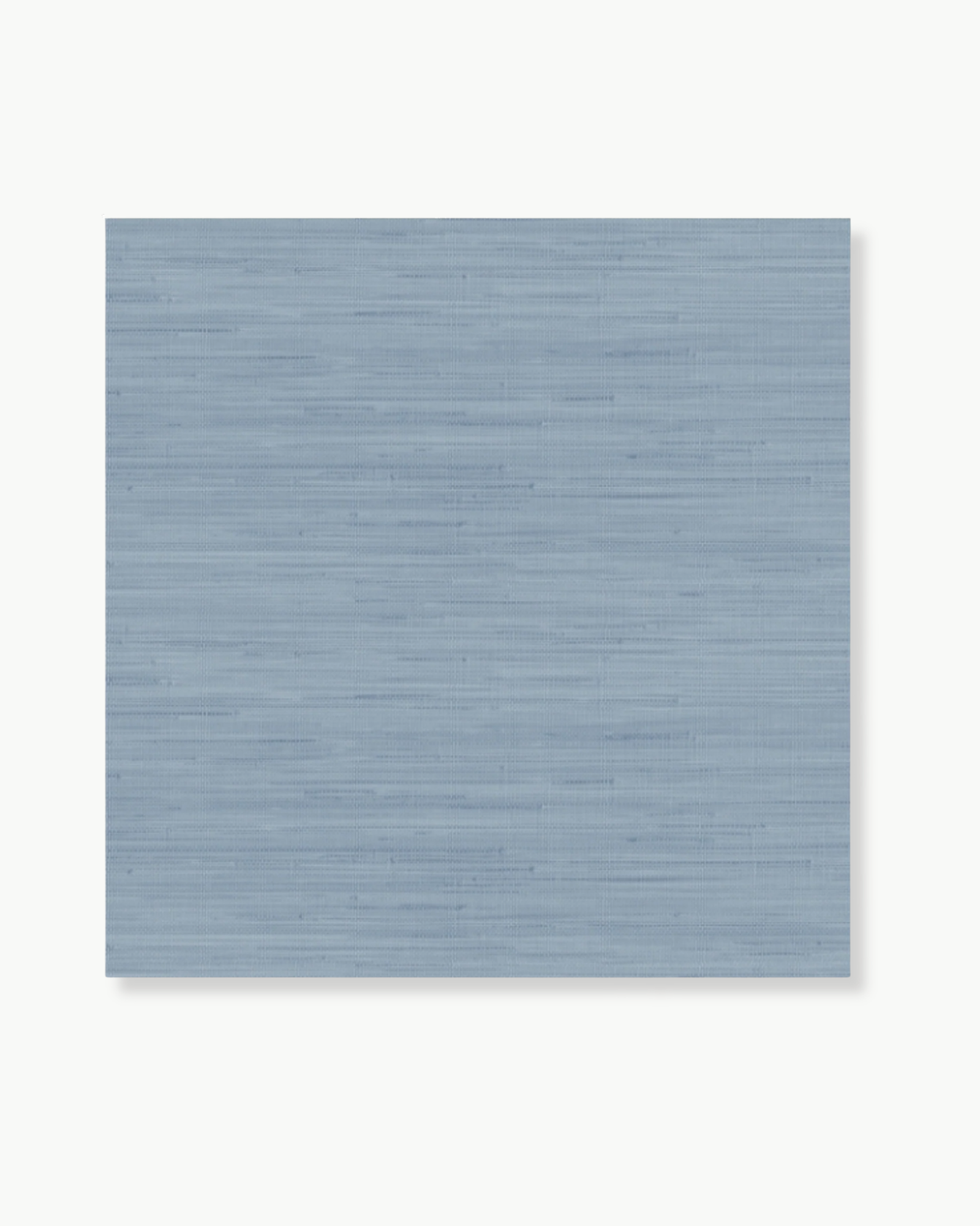 Mineral Blue Faux Grasscloth Peel and Stick Wallpaper