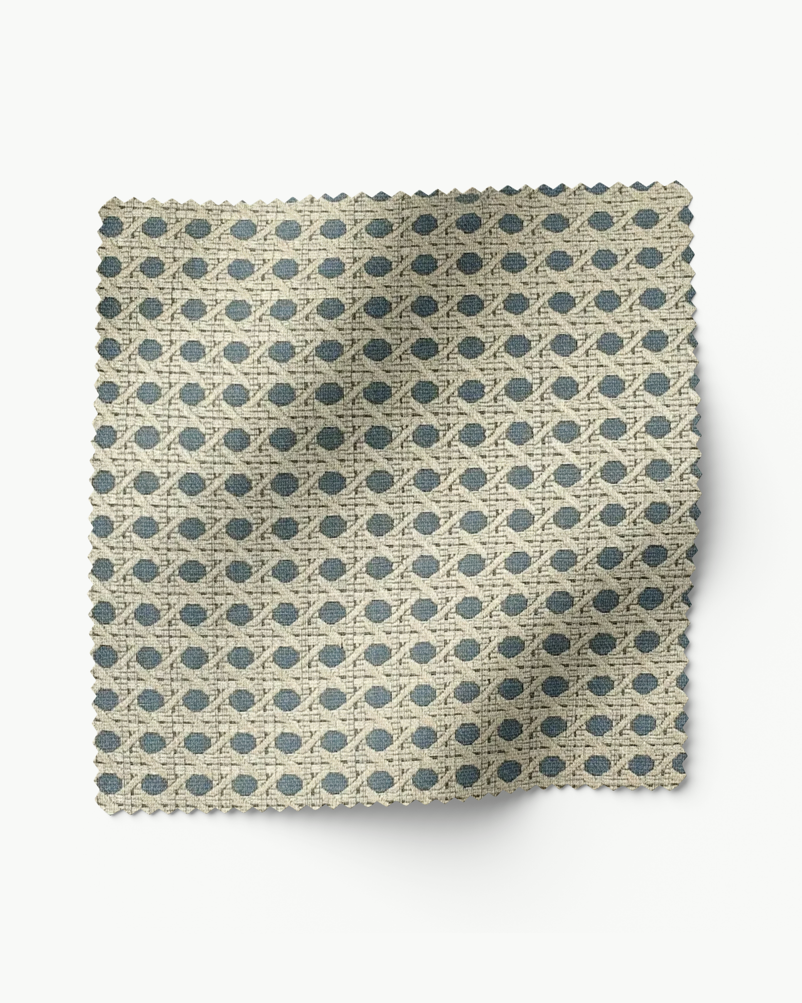 Monterey Woven Texture in Baltic - Fabric by the Yard