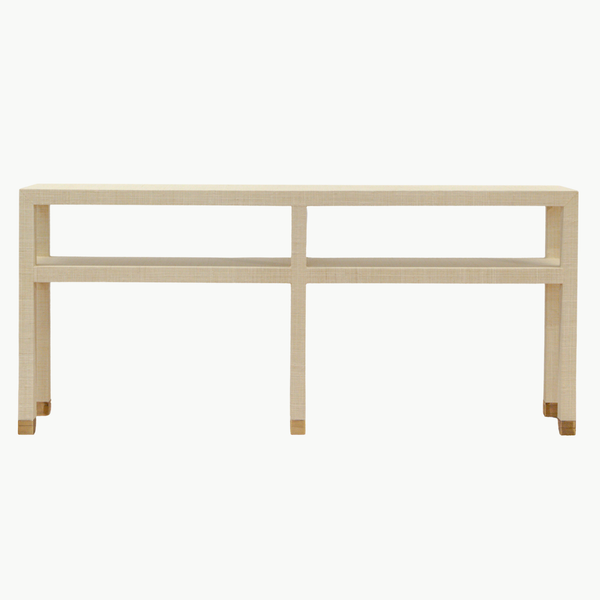 Newport Grasscloth Console – Society Social