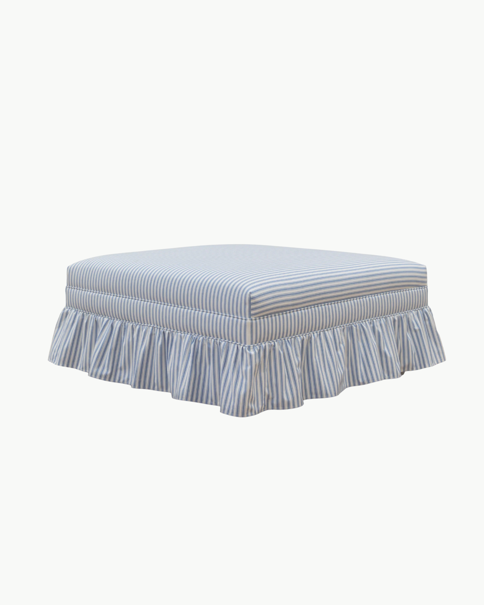 Nancy Ruffle Ottoman