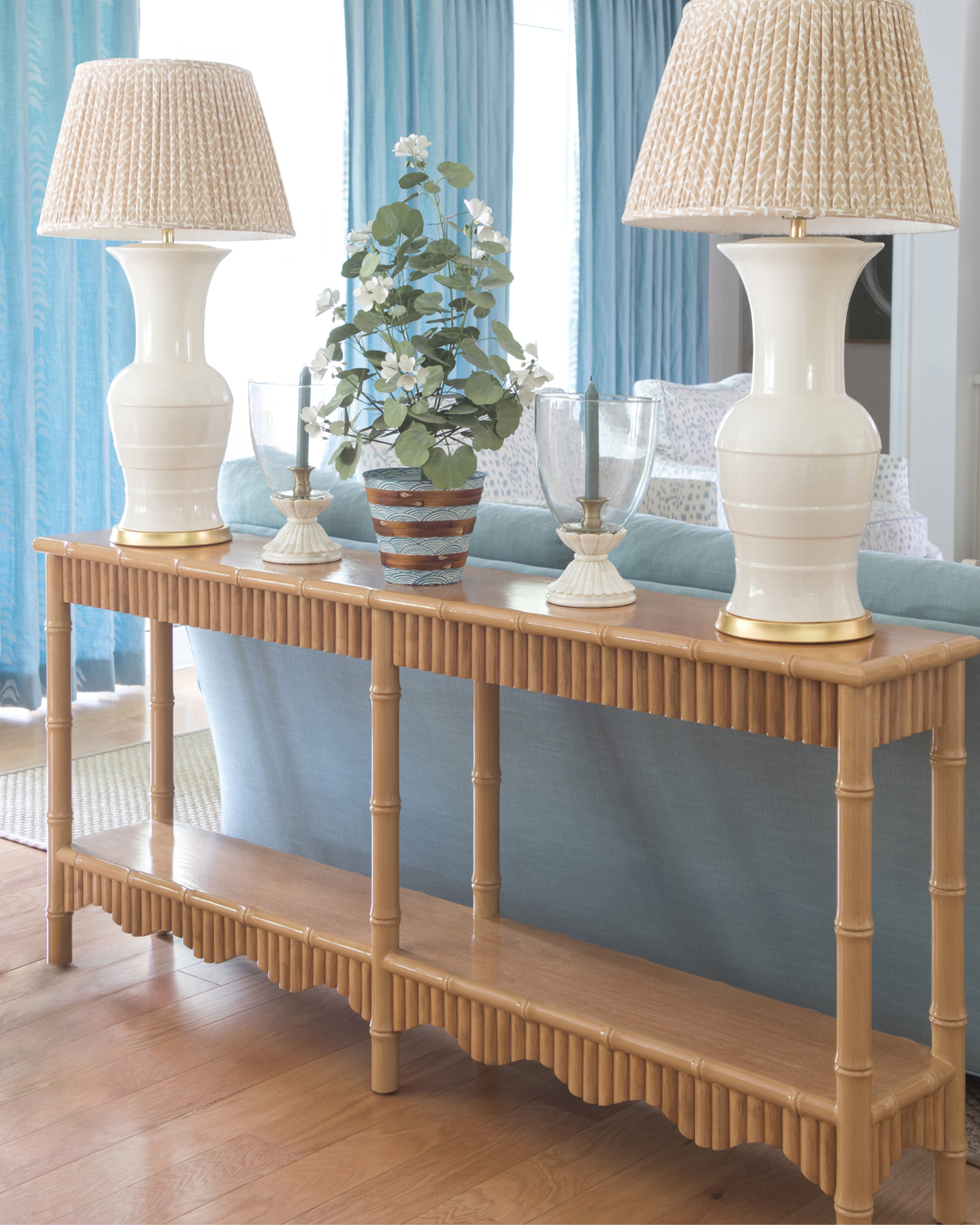 BonBon Rattan Console - Large