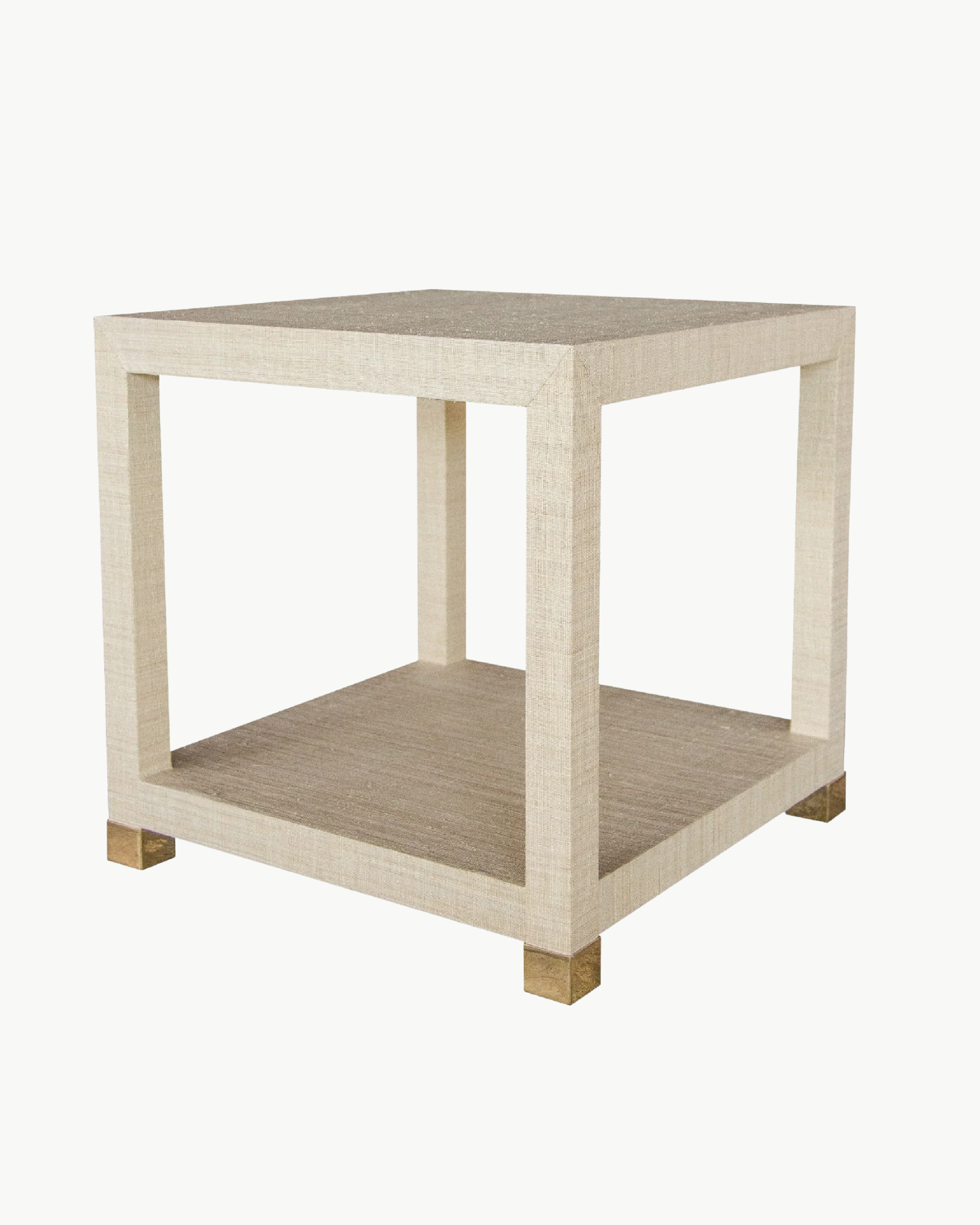 Newport Grasscloth End Table