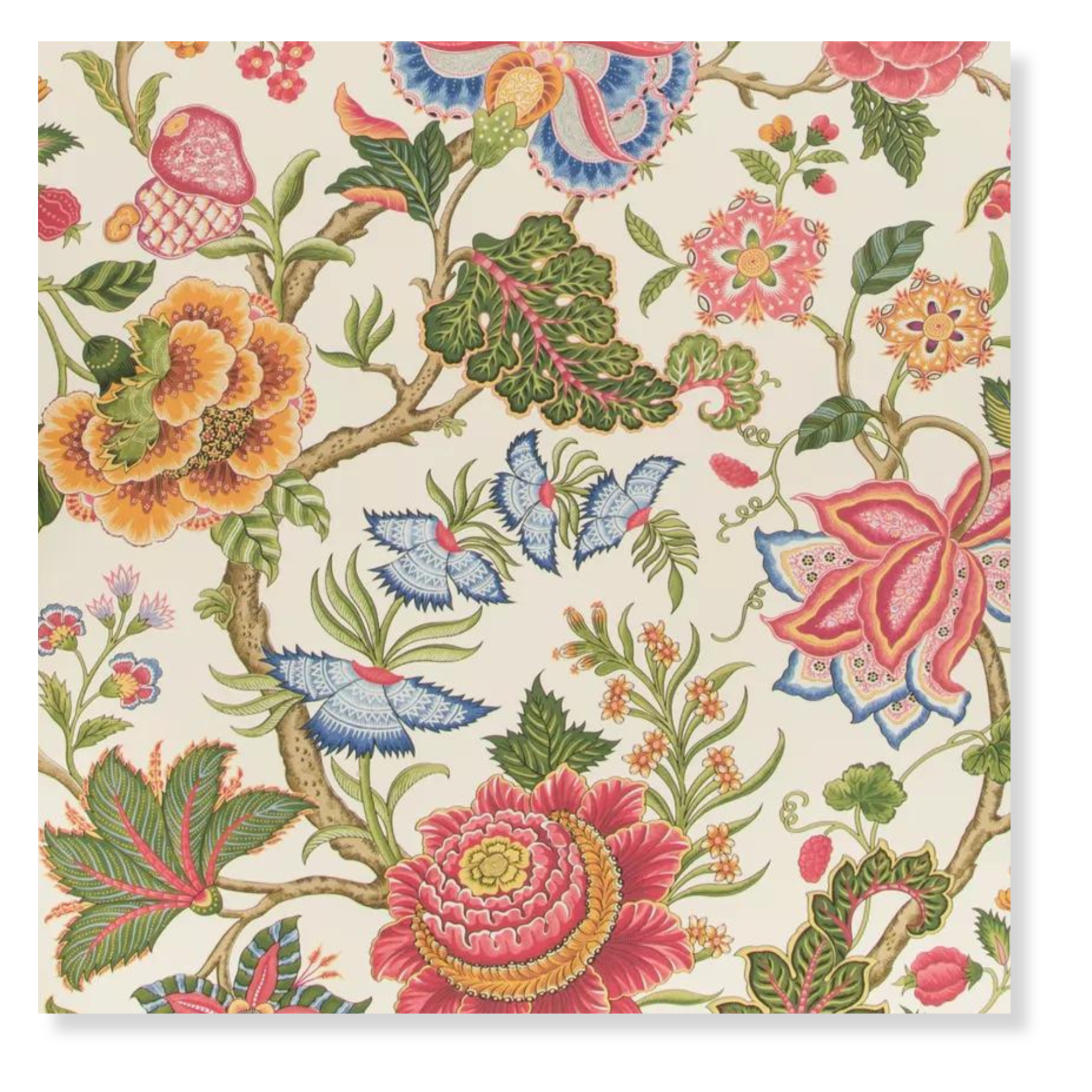 Nizam in Ecru Wallpaper