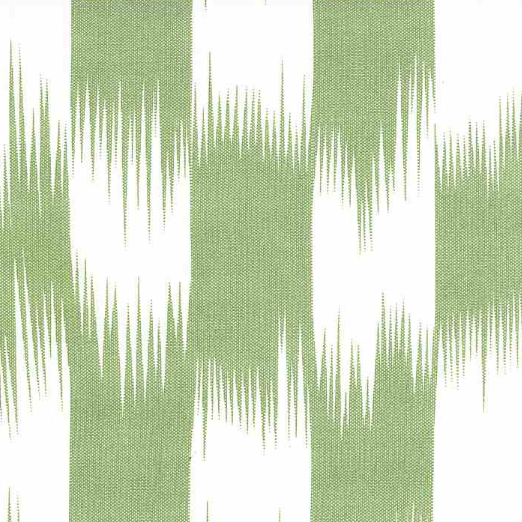 Performance India Ikat Green - Fabric by the Yard