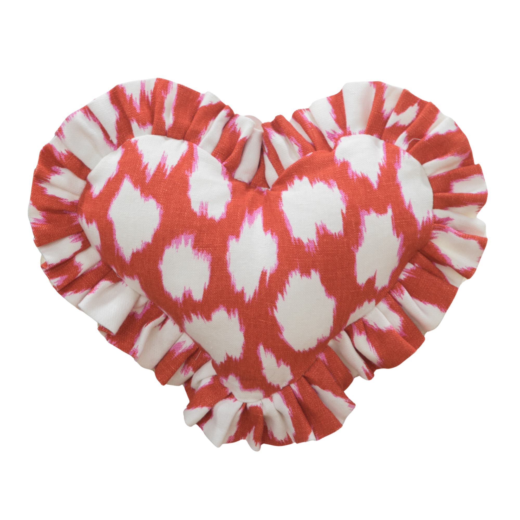 Heart Ruffle Pillow V