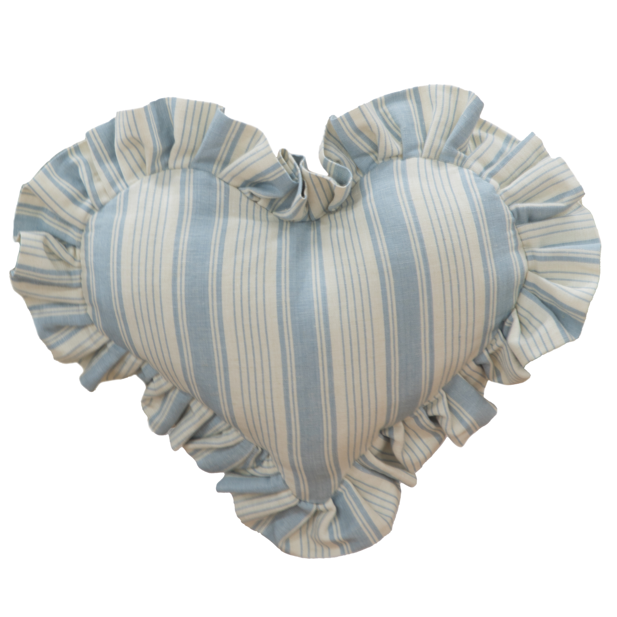 Heart Ruffle Pillow XIV