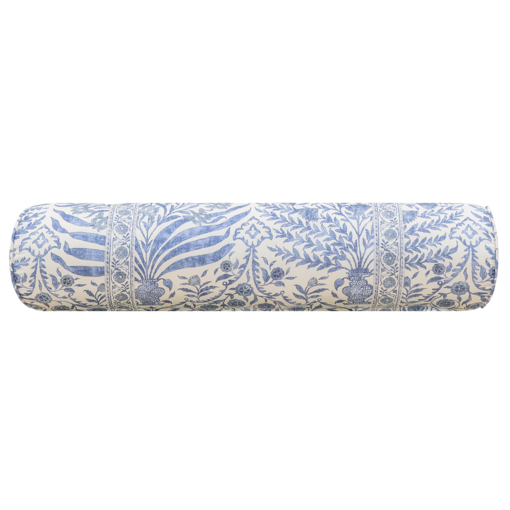 Sameera in Blue / Indigo Bolster Pillow
