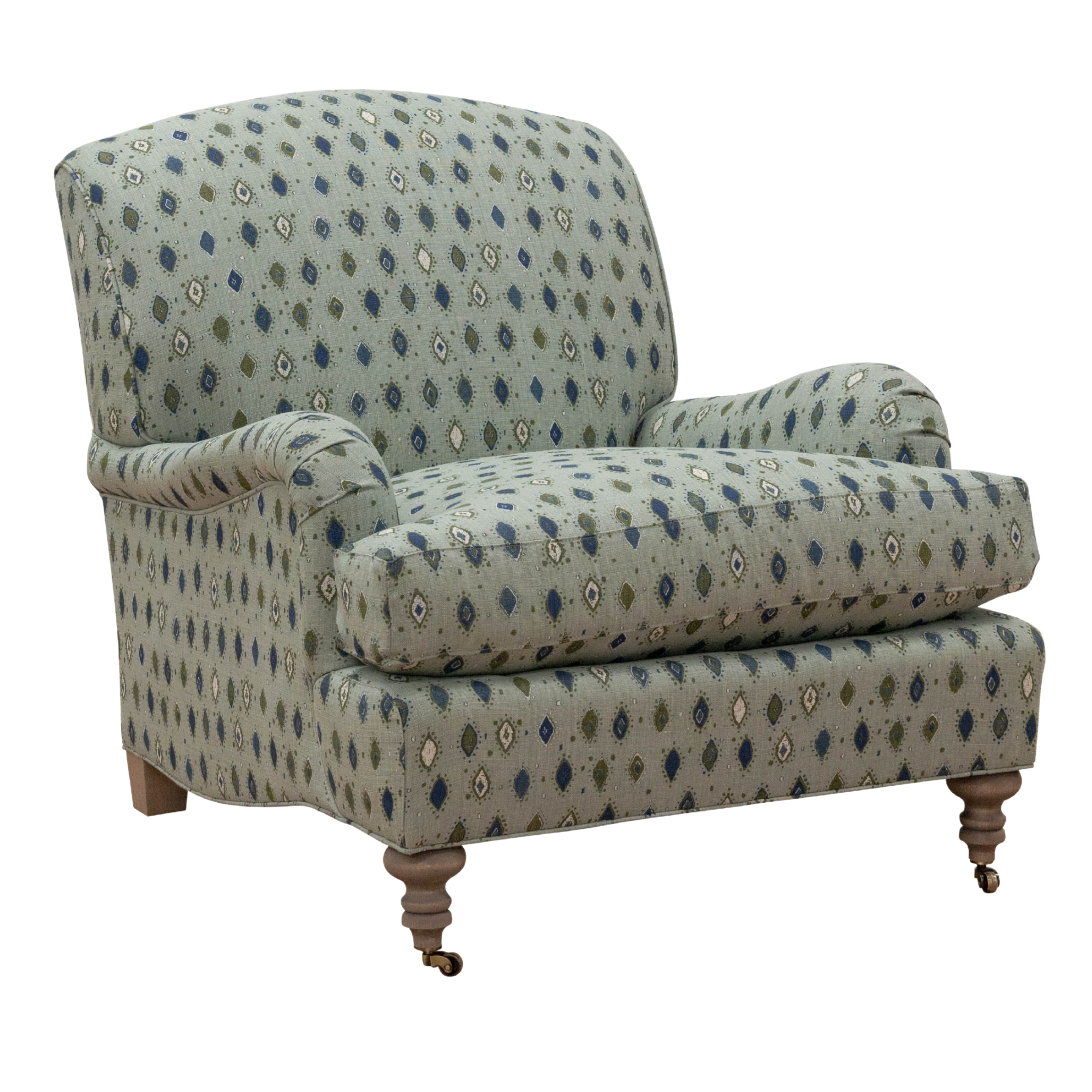 Aurora Roll Arm Tight Back Chair