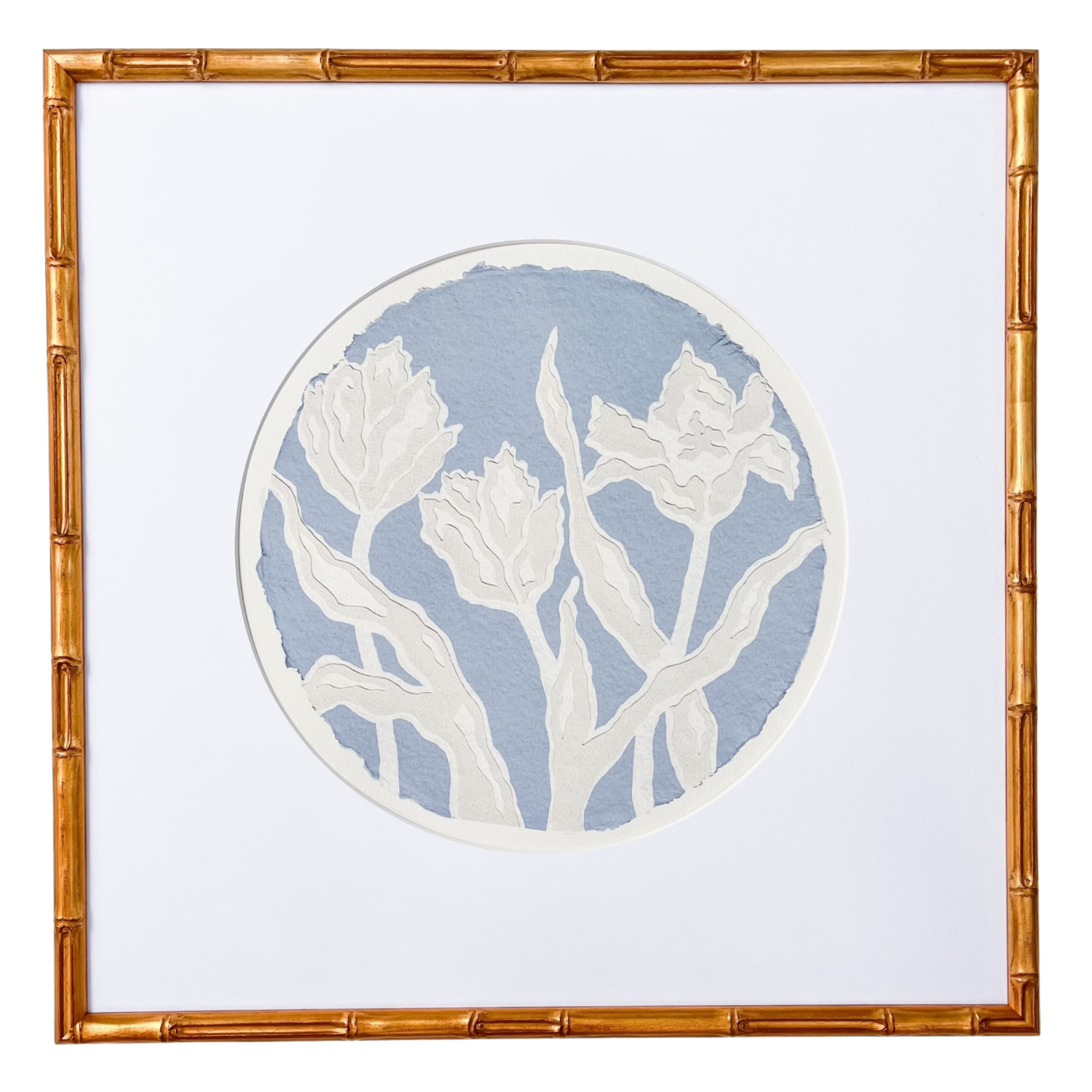 Tulips in the Round I by Kendal Blanchard Art