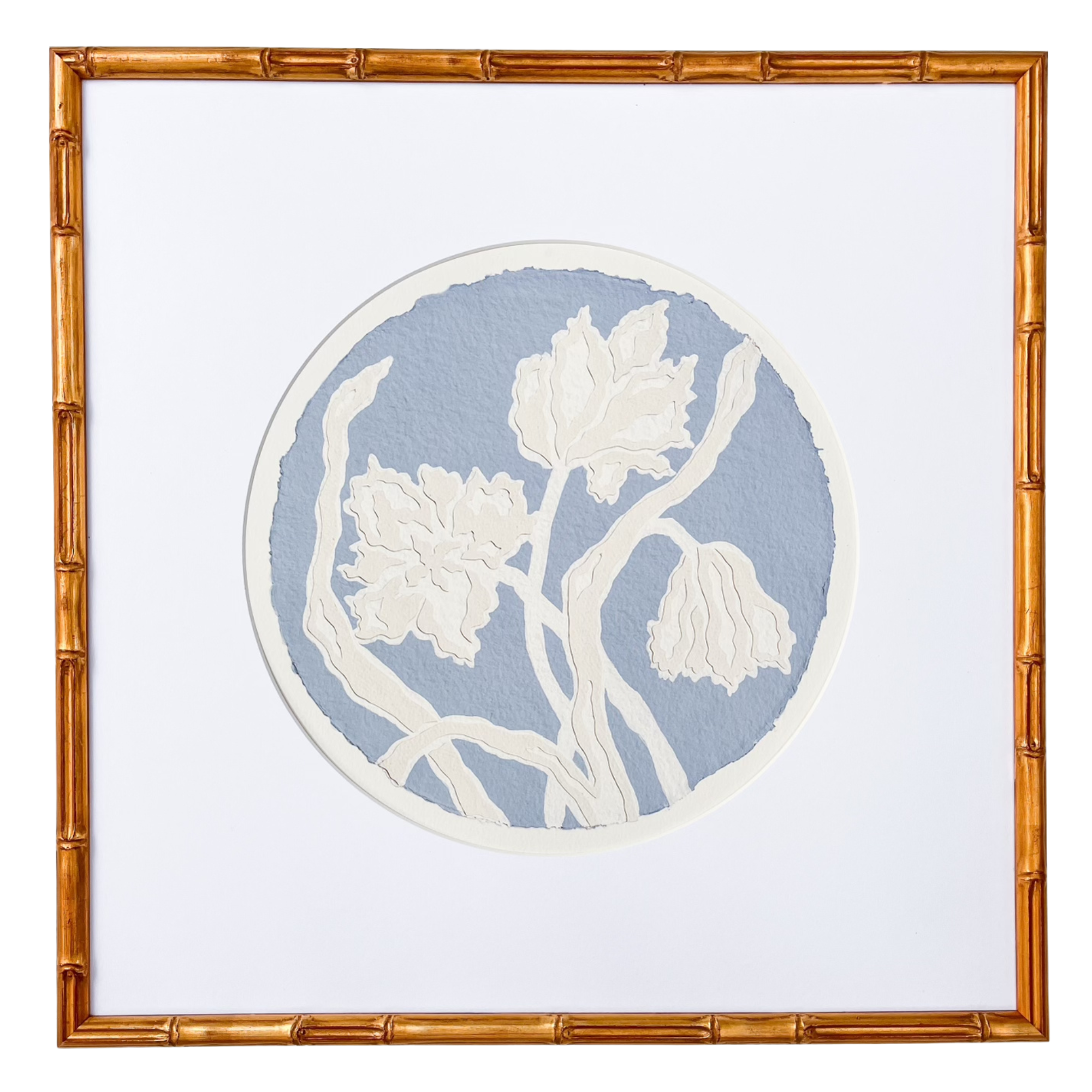 Tulips in the Round II by Kendal Blanchard Art