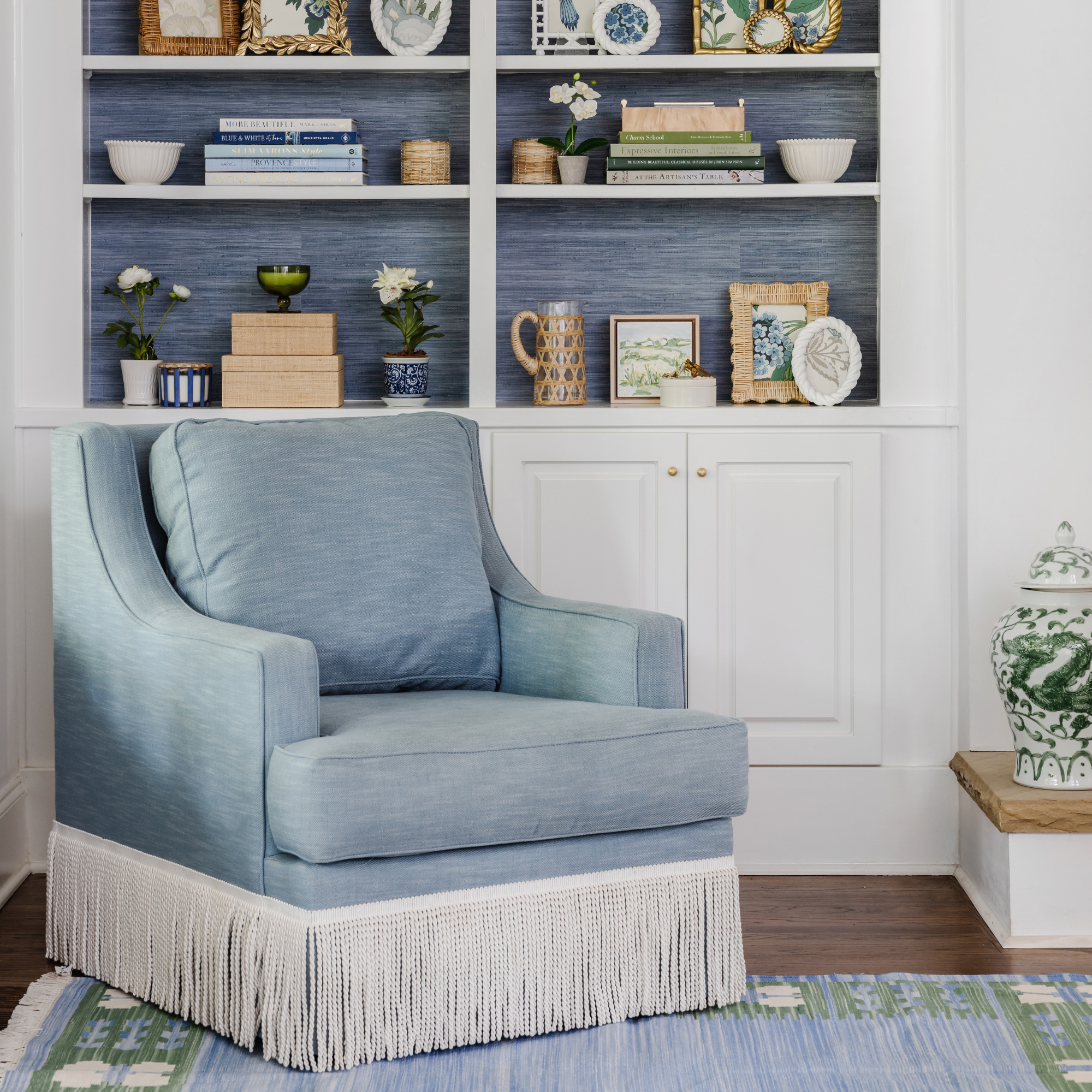 Quinn Chair - Bullion Fringe