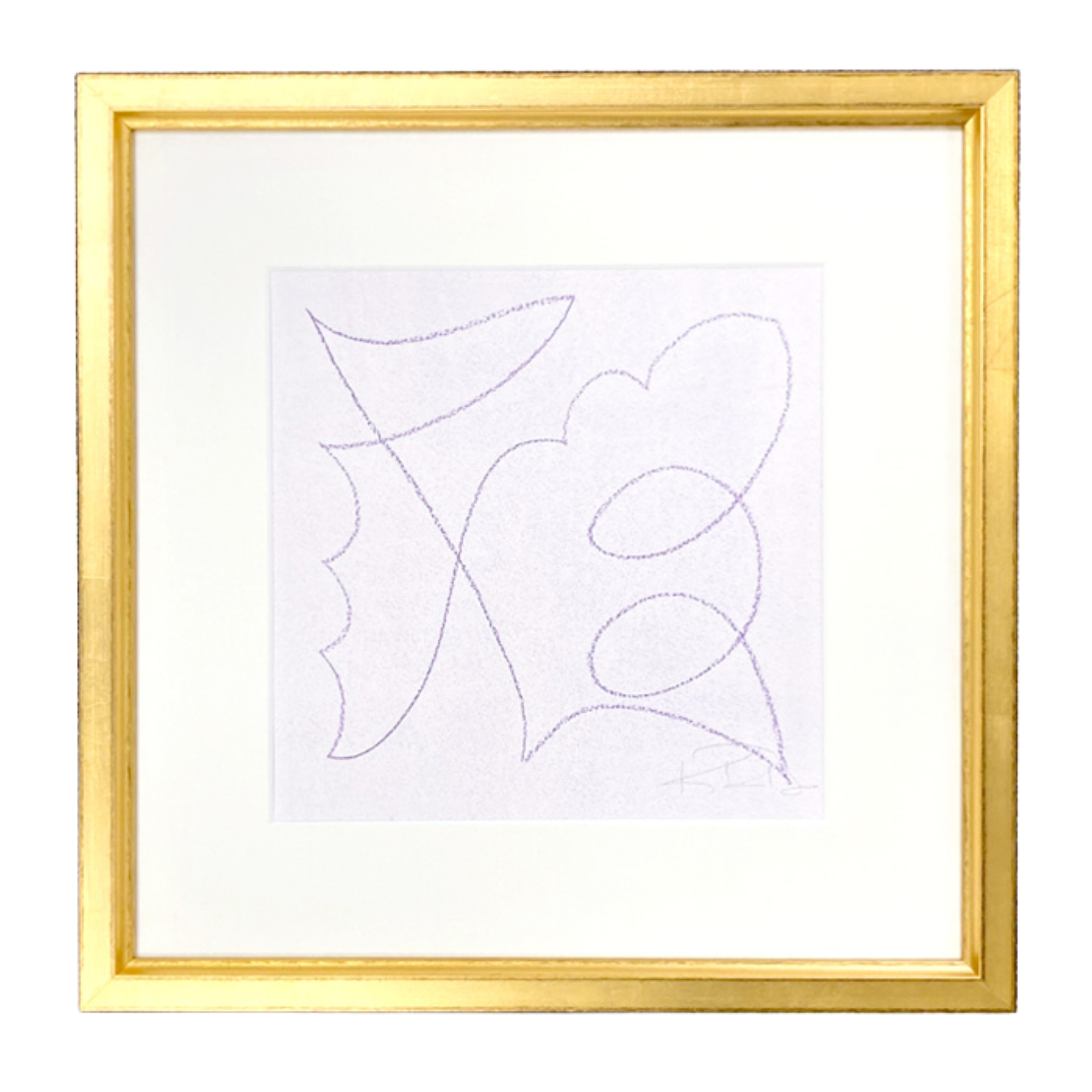 Ancient Map in Lavender by Kayce Hughes