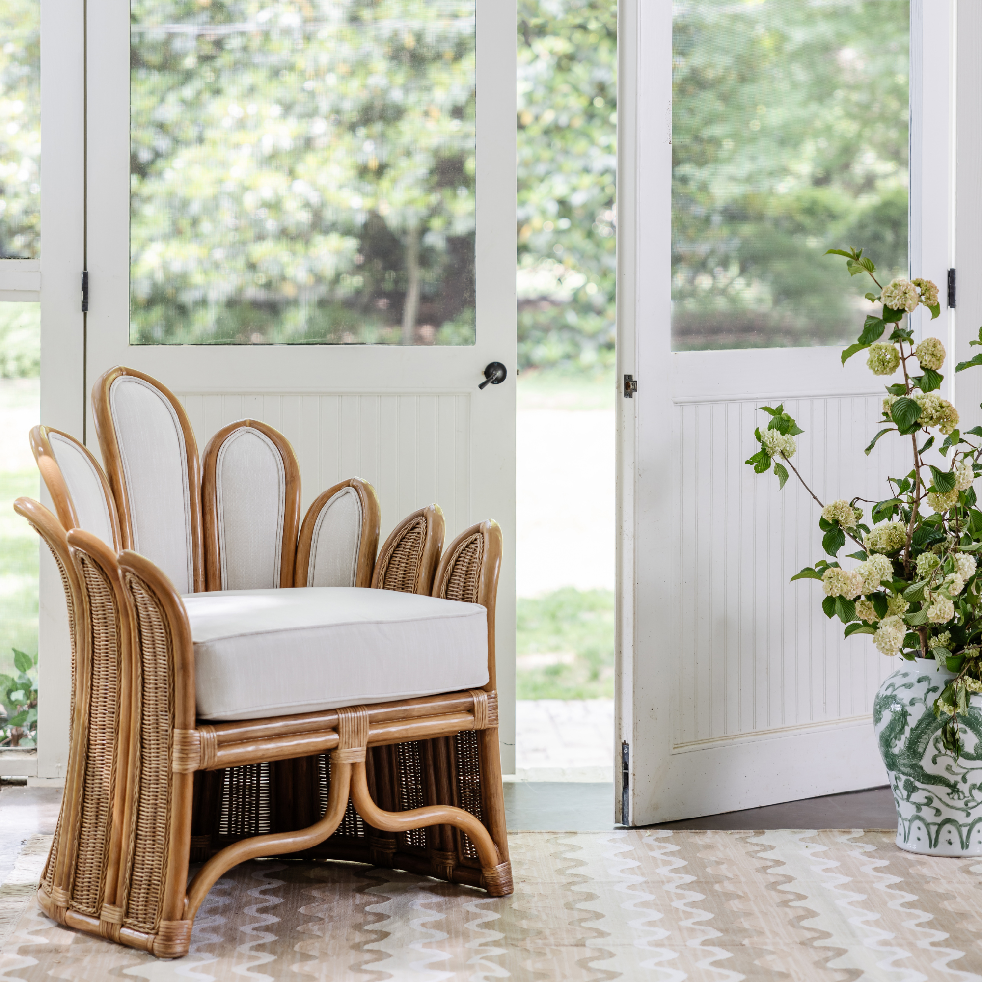 Two-Martini Petal Chair