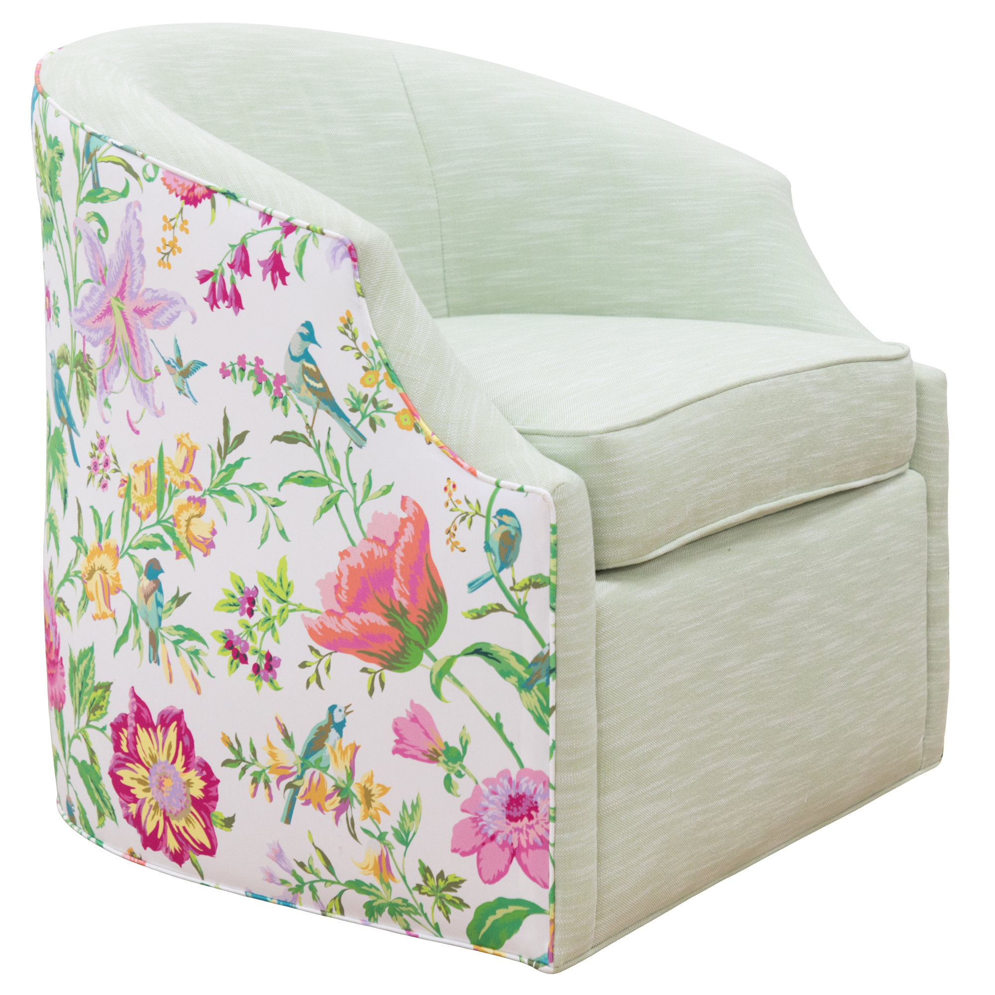 Performance Willow Green Linen - Fabric by the Yard