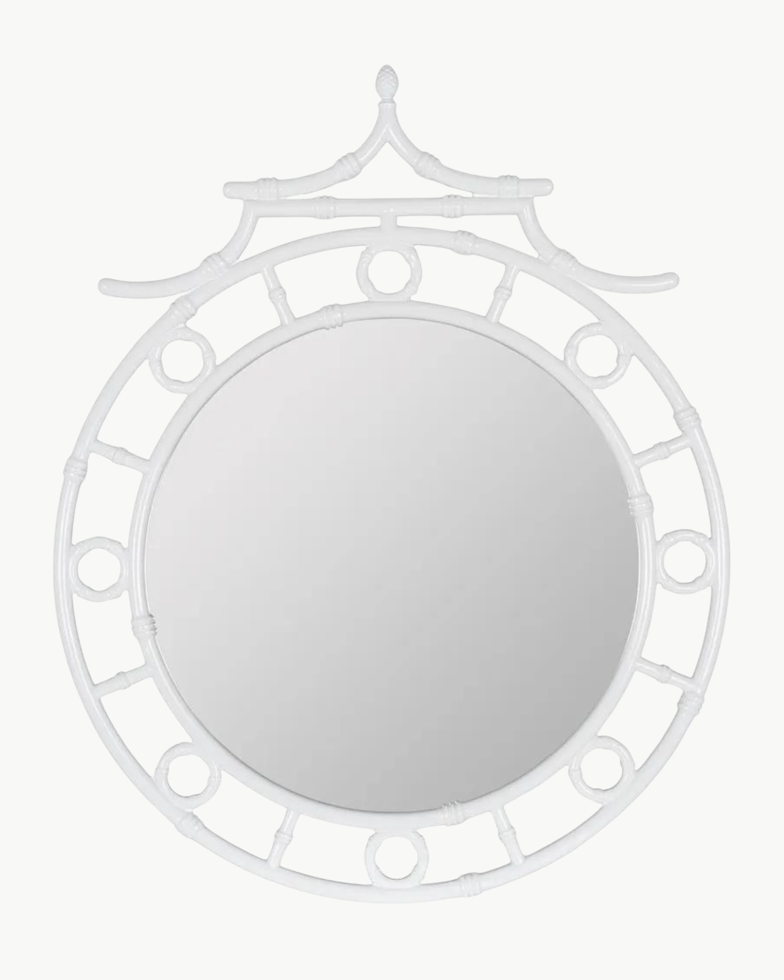 Pagoda Mirror - Round