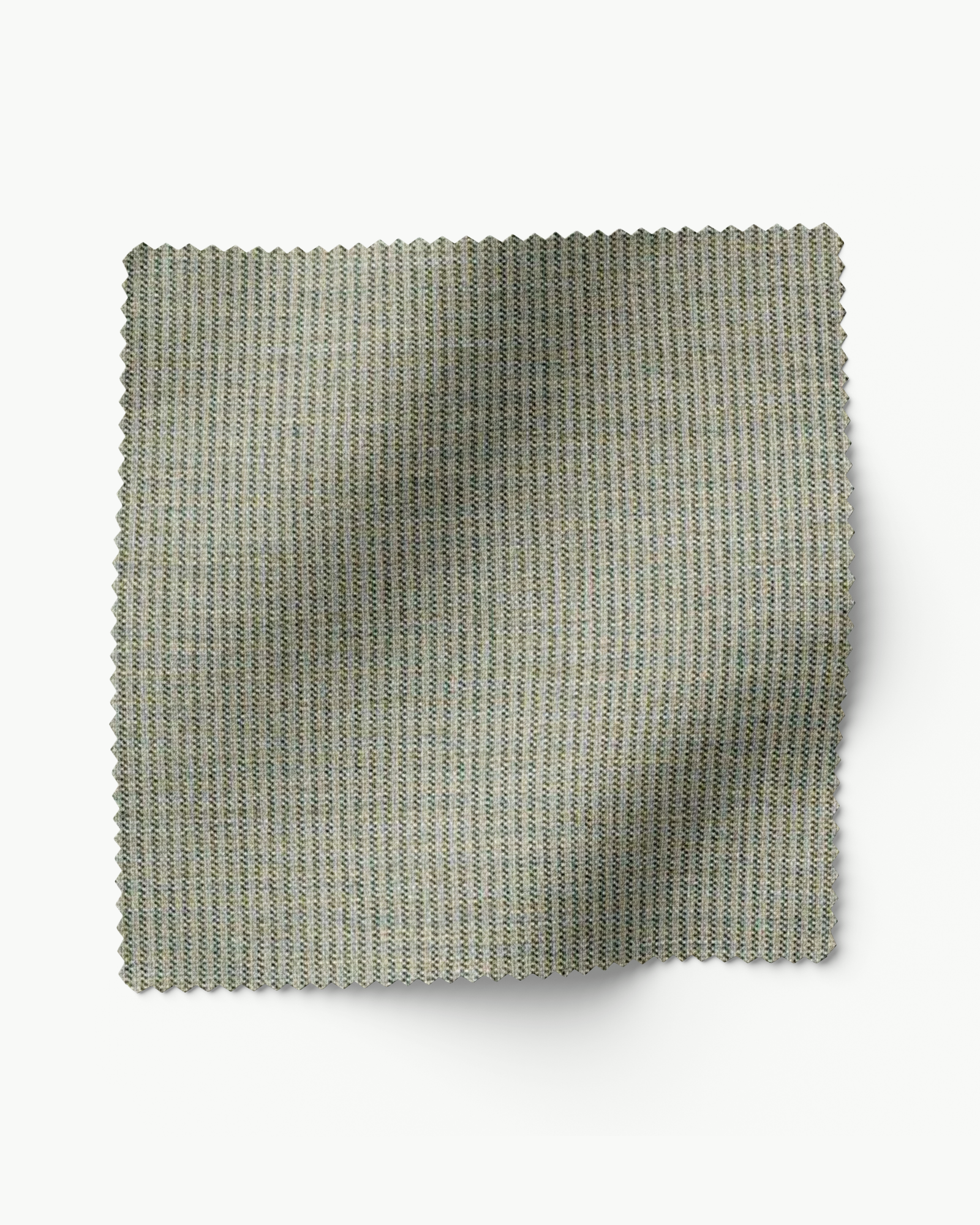 Performance Pinstripe Moss - Sunbrella®