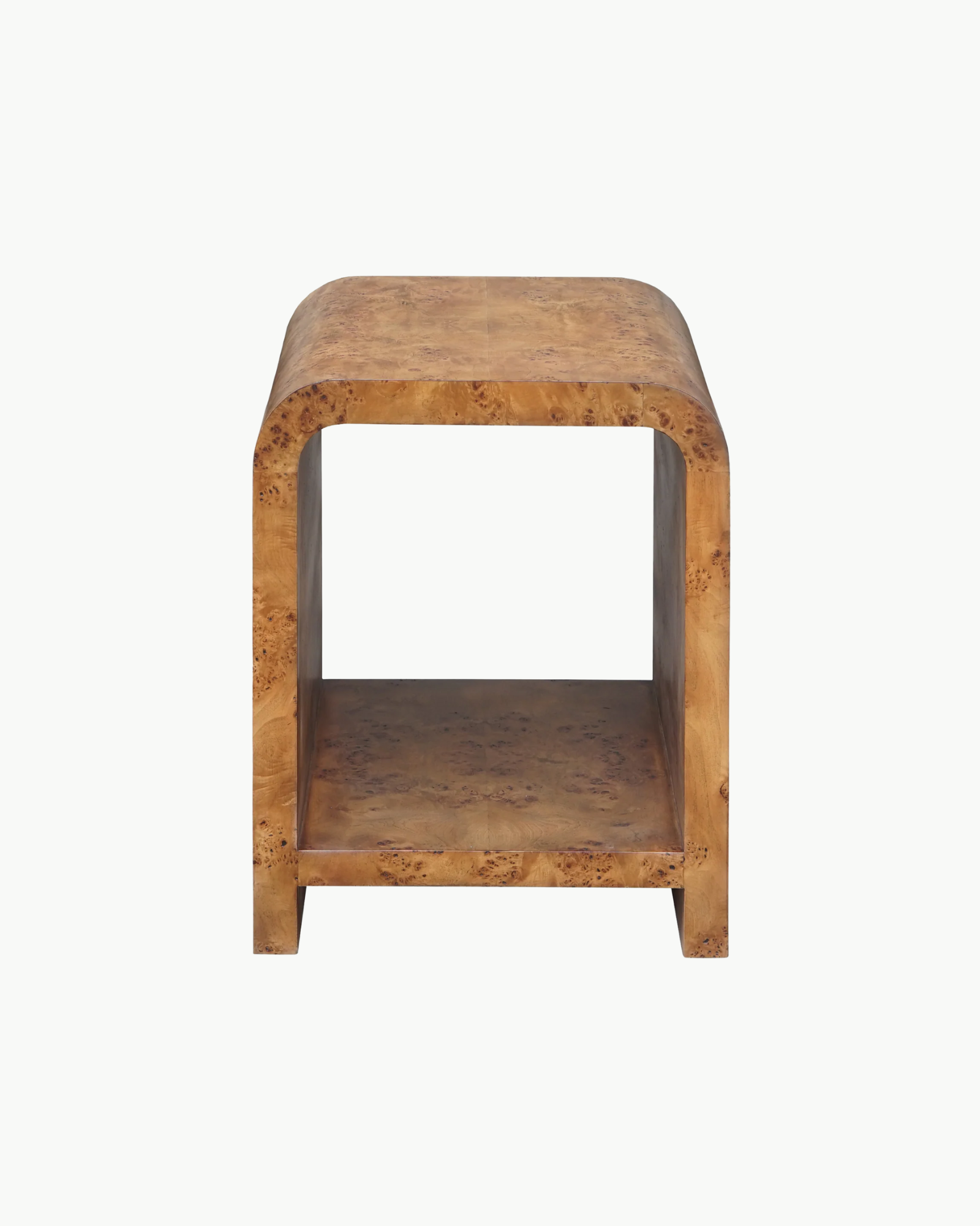 Piper Dark Burlwood Side Table