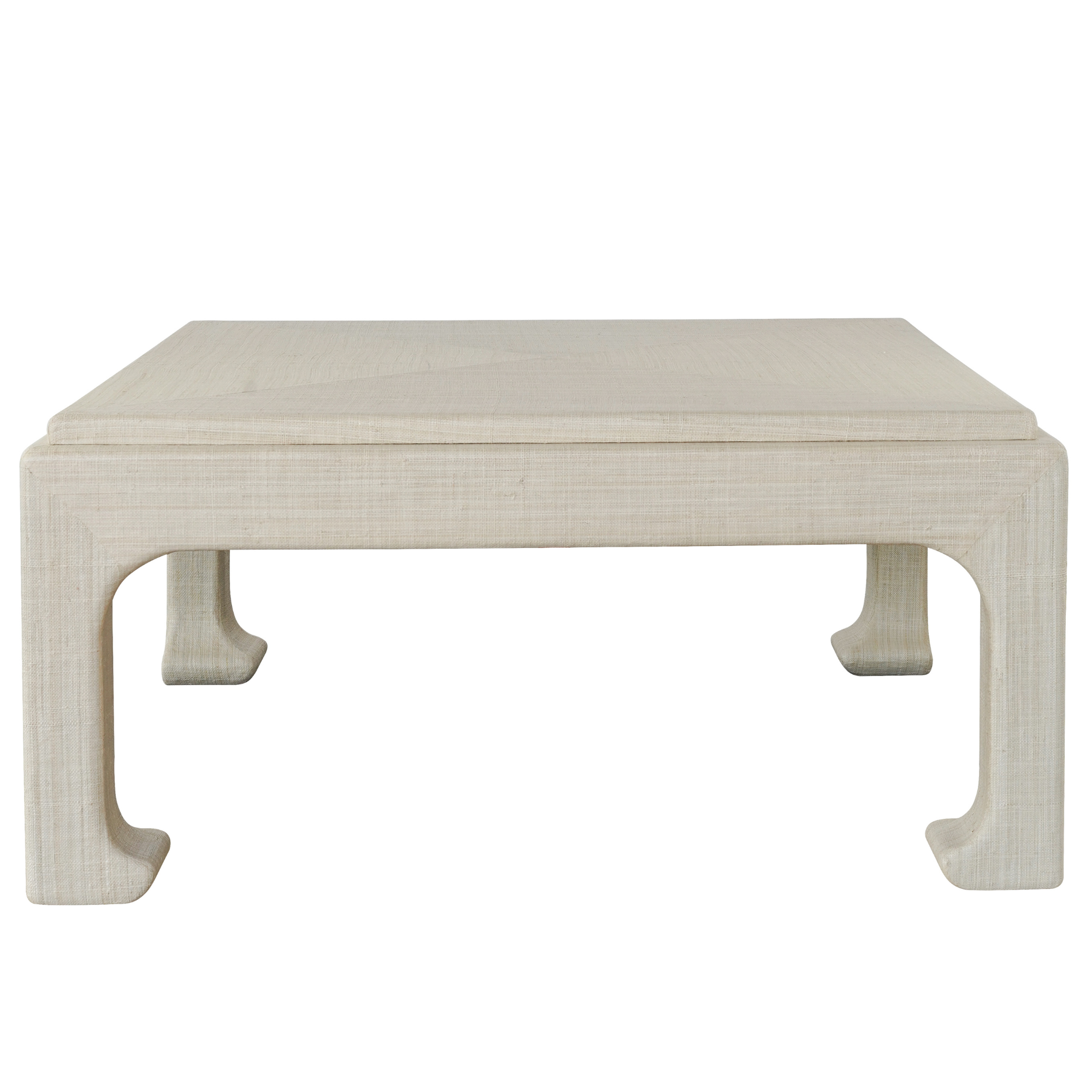 Carolyn Grasscloth Coffee Table - Square