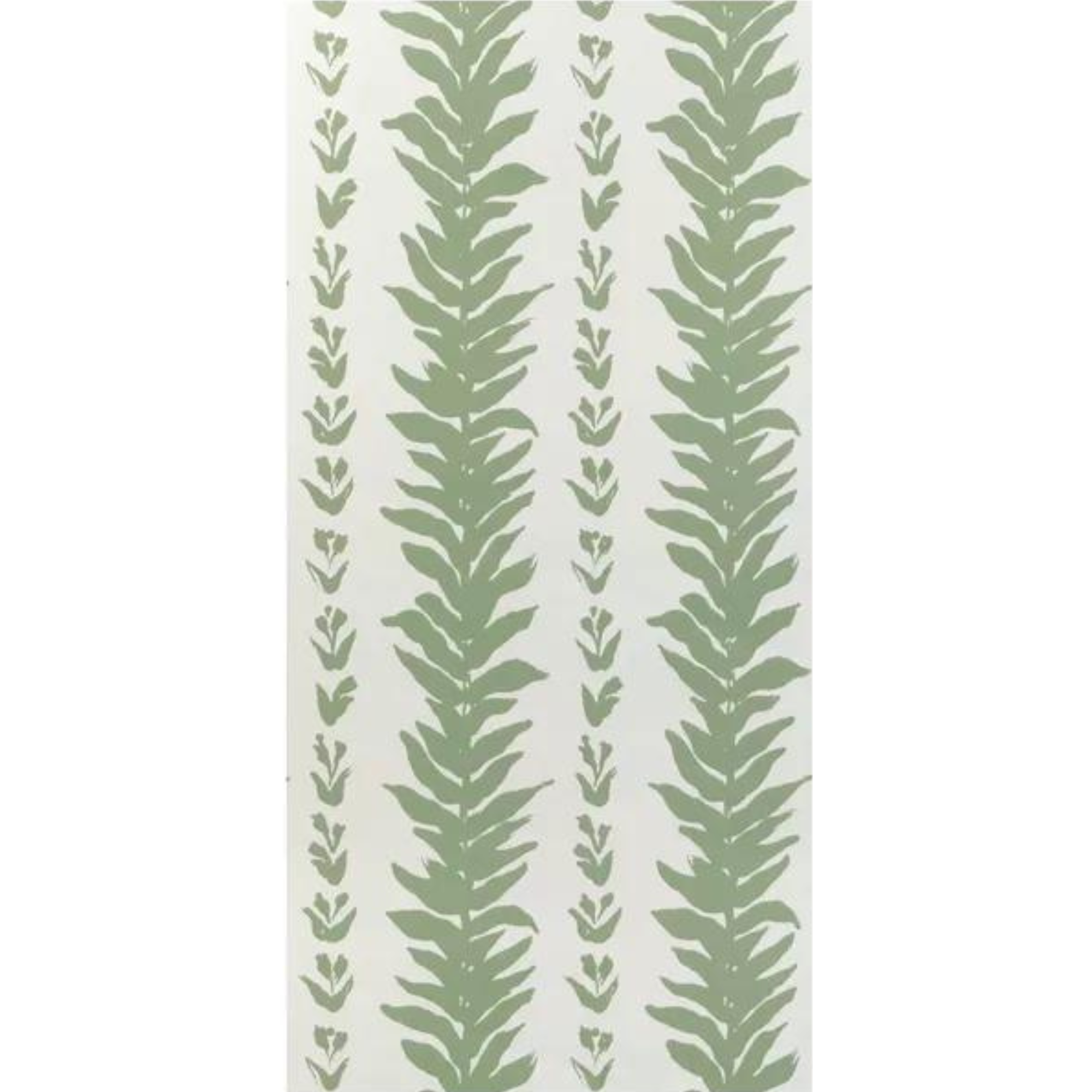 Climbing Leaves in Sage Wallpaper