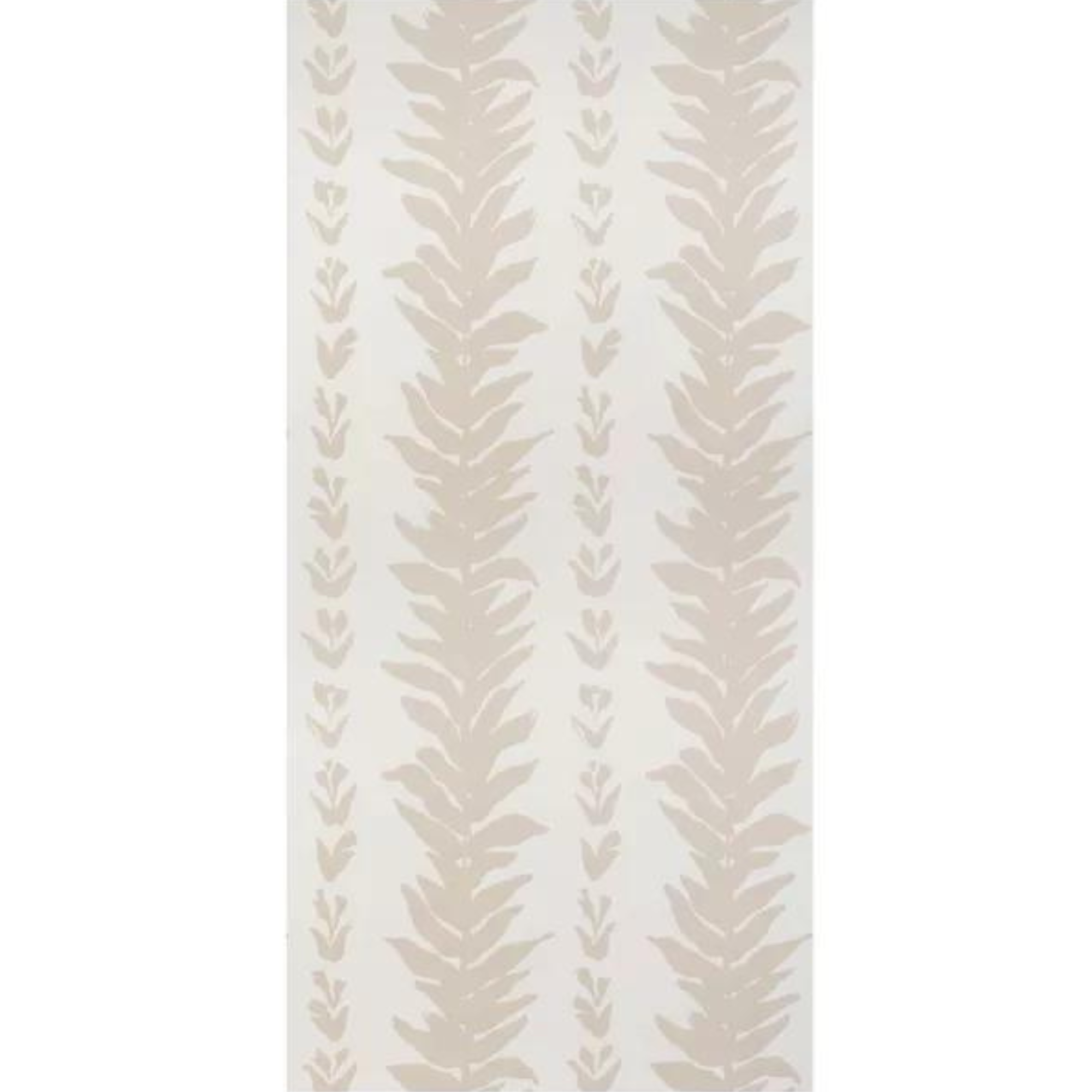 Climbing Leaves in Linen Wallpaper