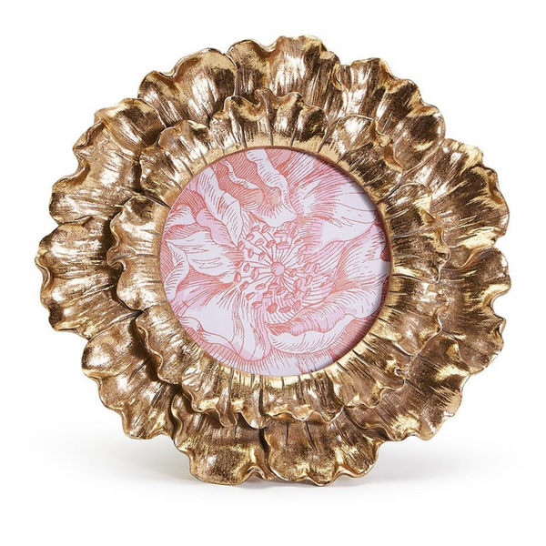 Golden Flower Frame 4
