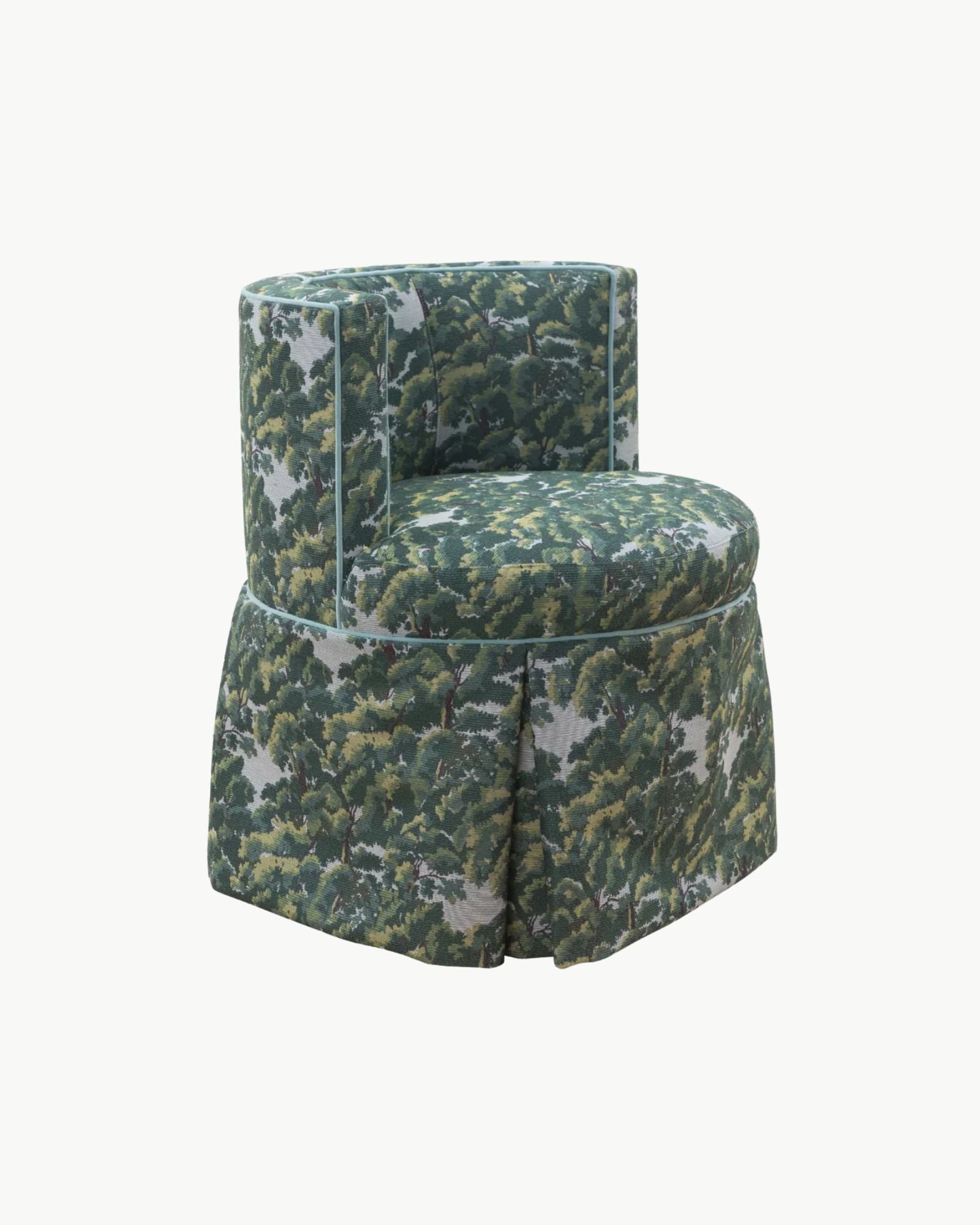 Queen Barrel Back Lounge Chair - Small