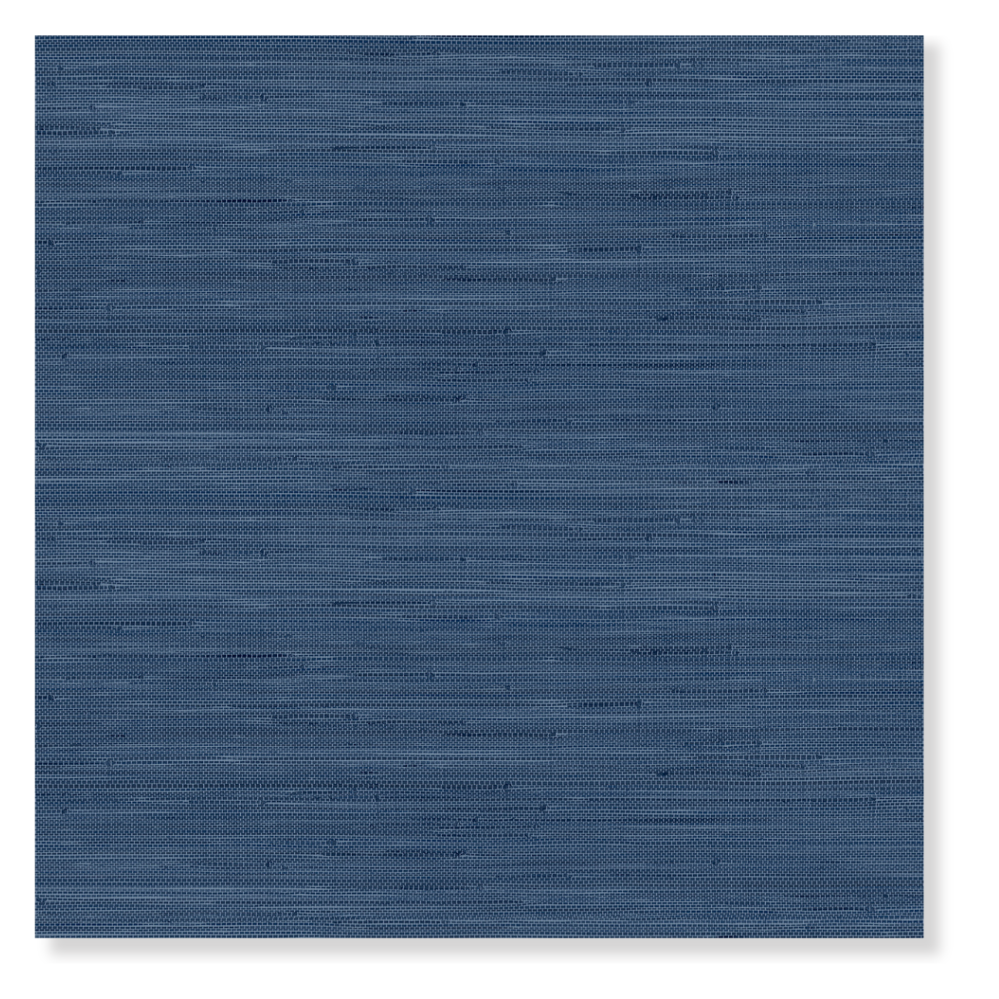 Navy Faux Grasscloth Peel and Stick Wallpaper Sample