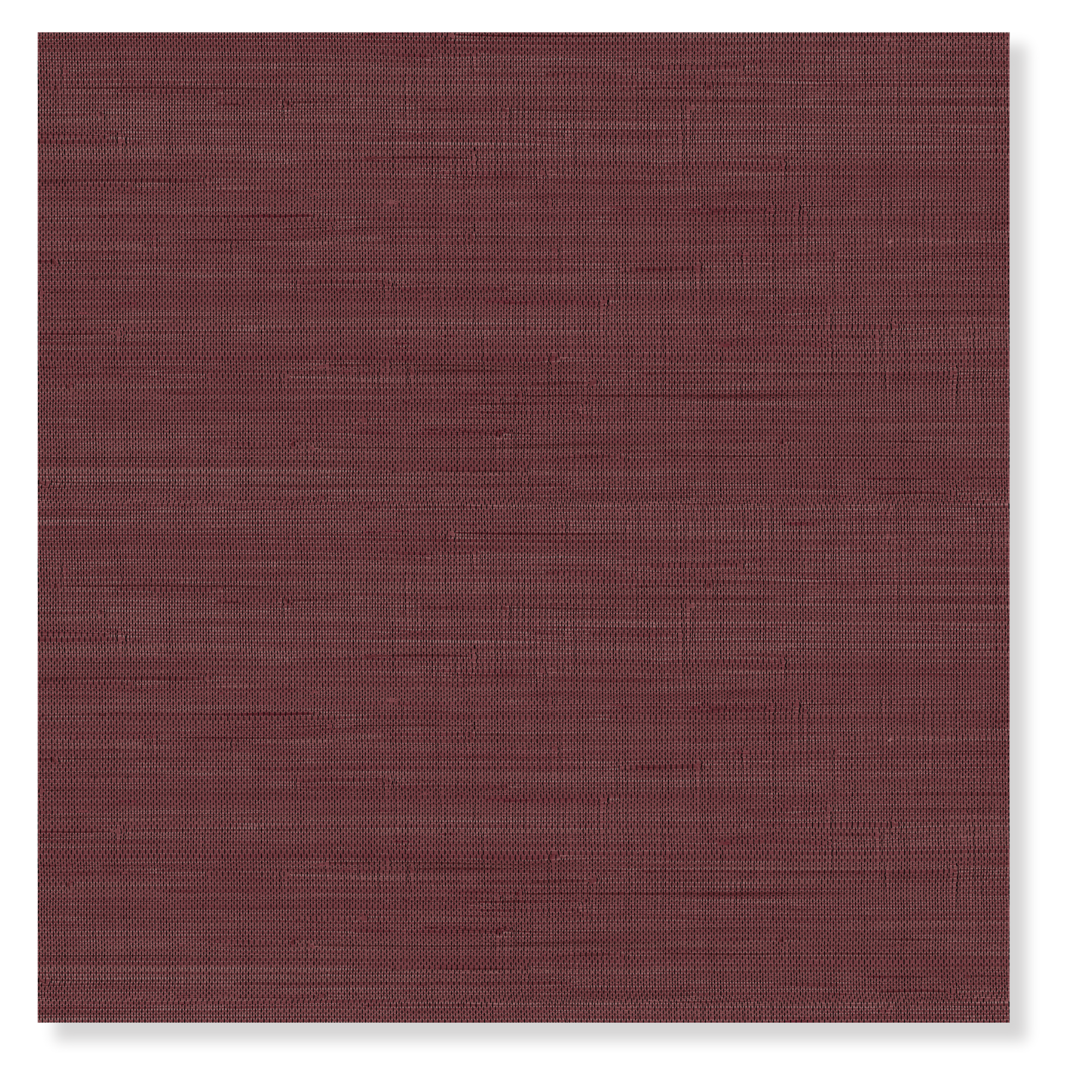 Aubergine Faux Grasscloth Peel and Stick Wallpaper