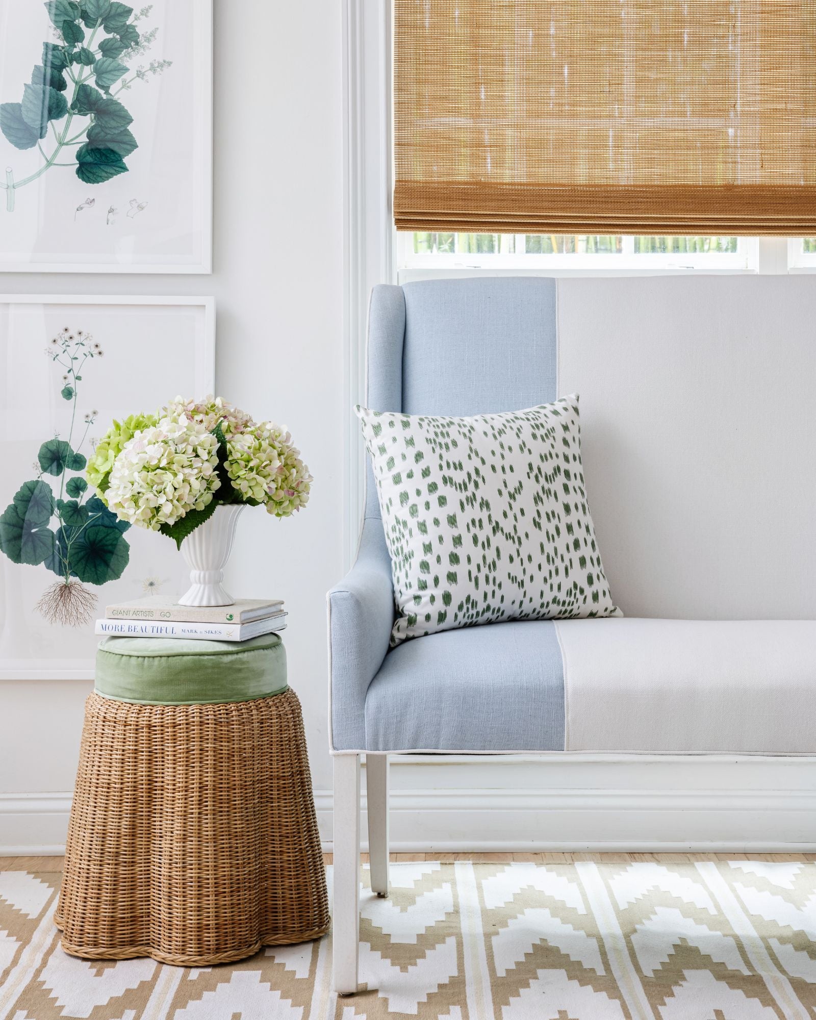 Signature Hunter Green Les Touches Pillow Cover