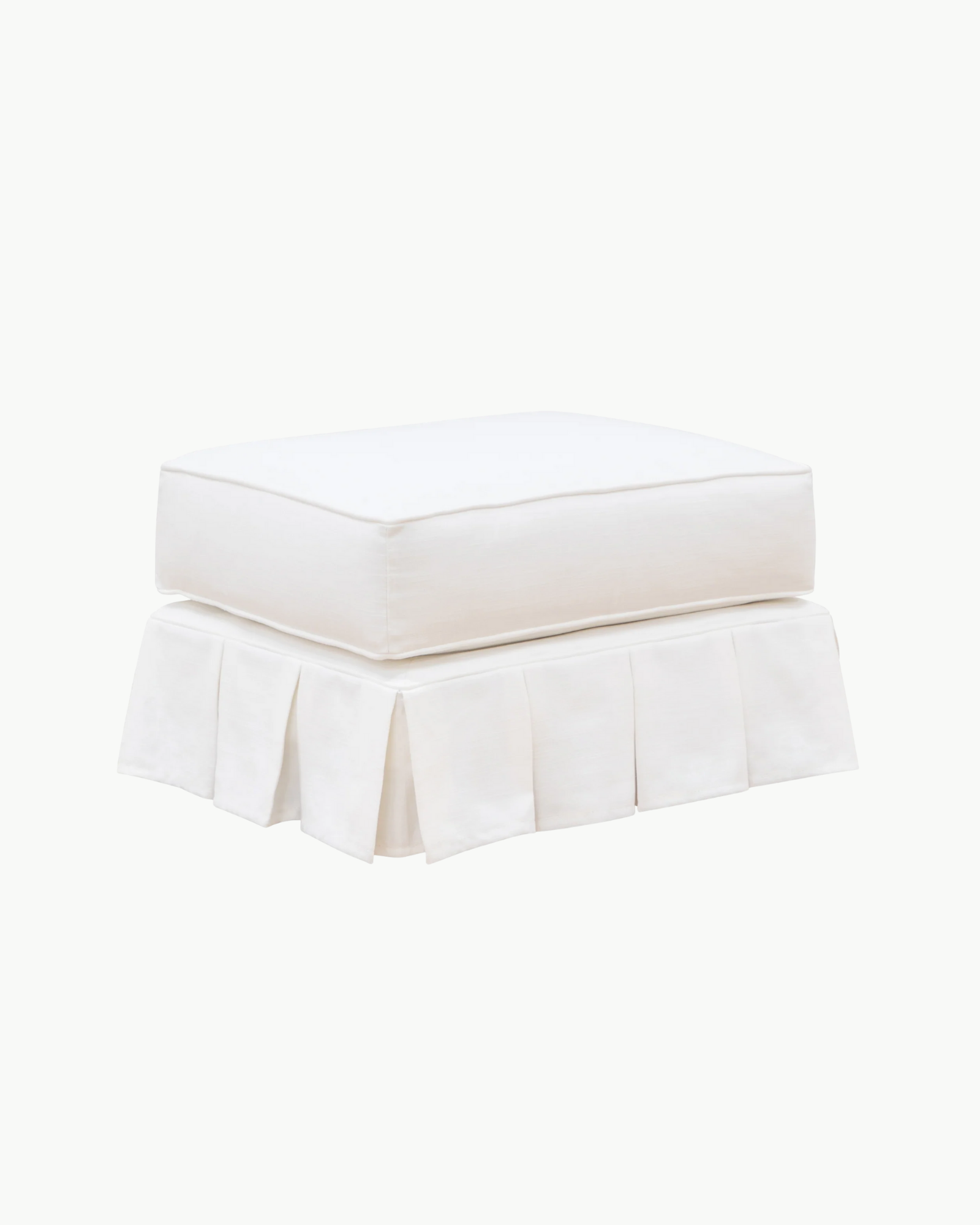 Spencer Pleated Ottoman