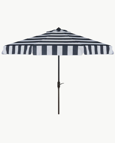 large striped patio umbrellas St. Tropez Striped Umbrella