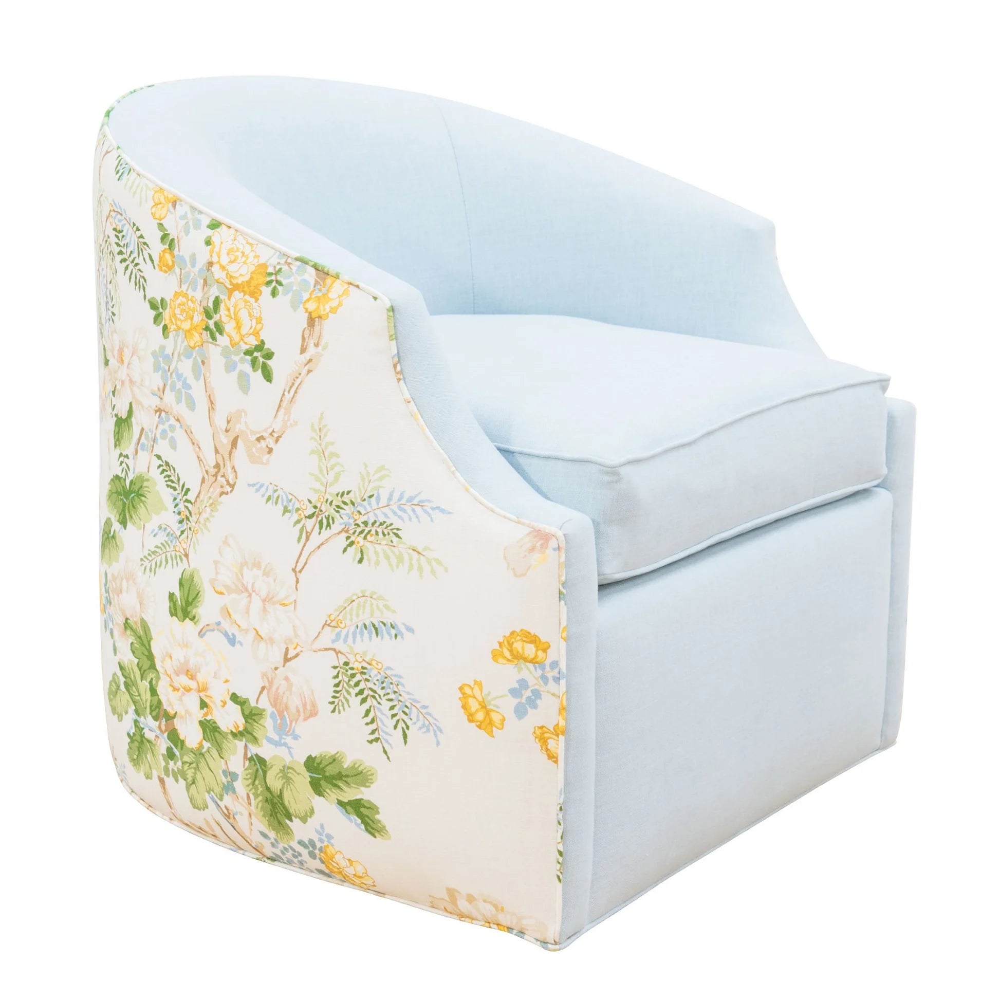 Chinese Peony Gold - Fabric by the Yard