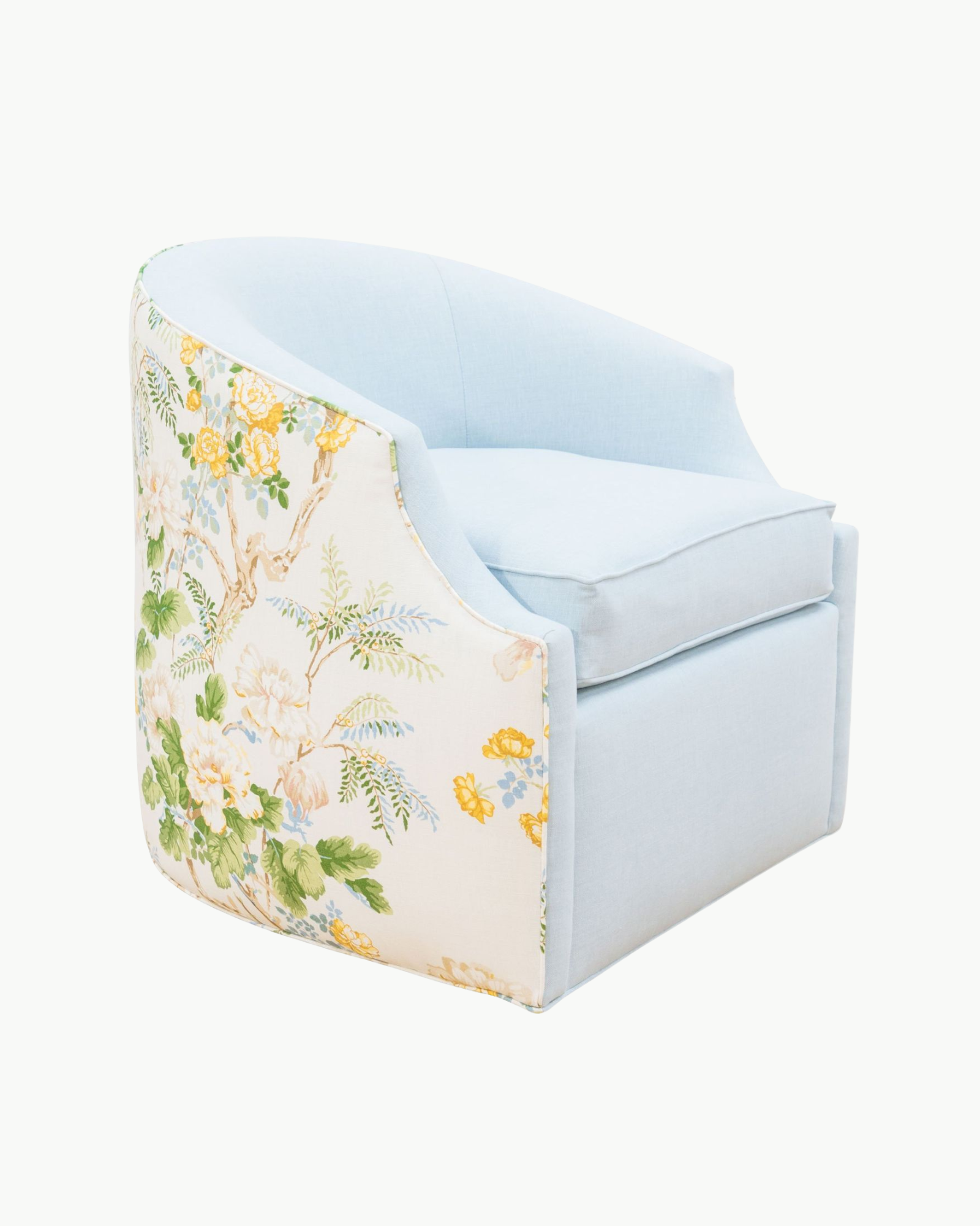 Chinese Peony Gold - Fabric by the Yard