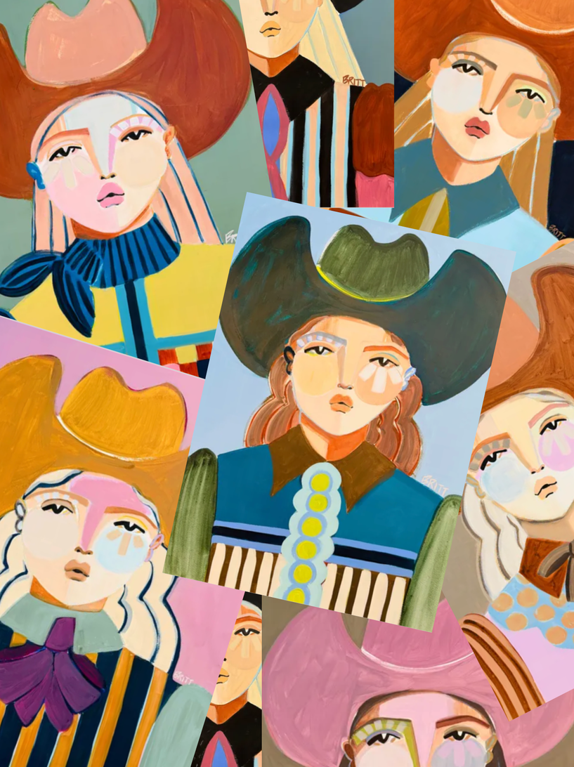 <p>"I'm thrilled to partner with Society Social - their playful, vibrant aesthetic is the perfect complement to my Cowgirls. Rooted in Southern soul, my Cowgirls have become a celebration of strength and spirit that collectors simply can't get enough of."<p>