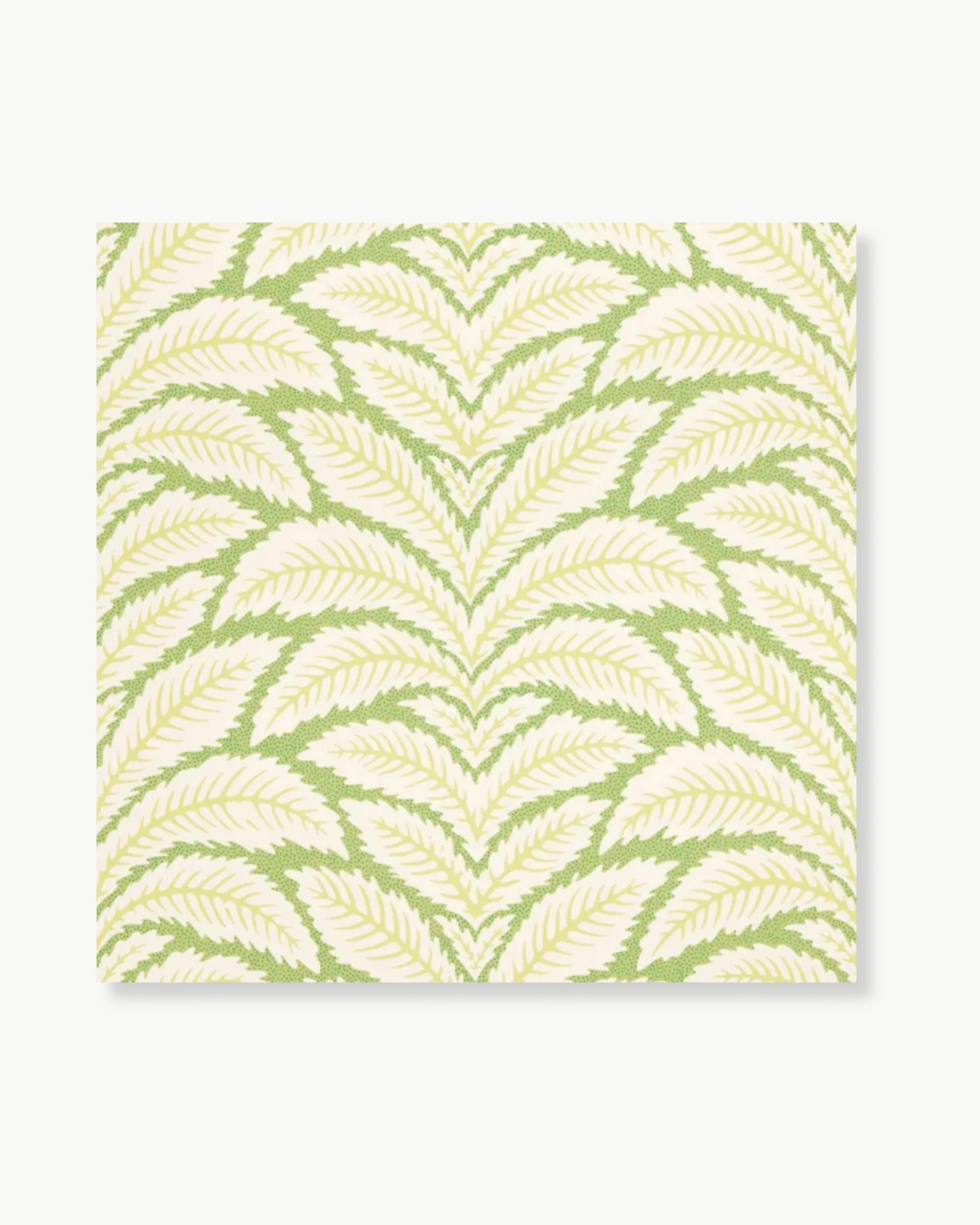 Talavera Leaf Wallpaper Sample