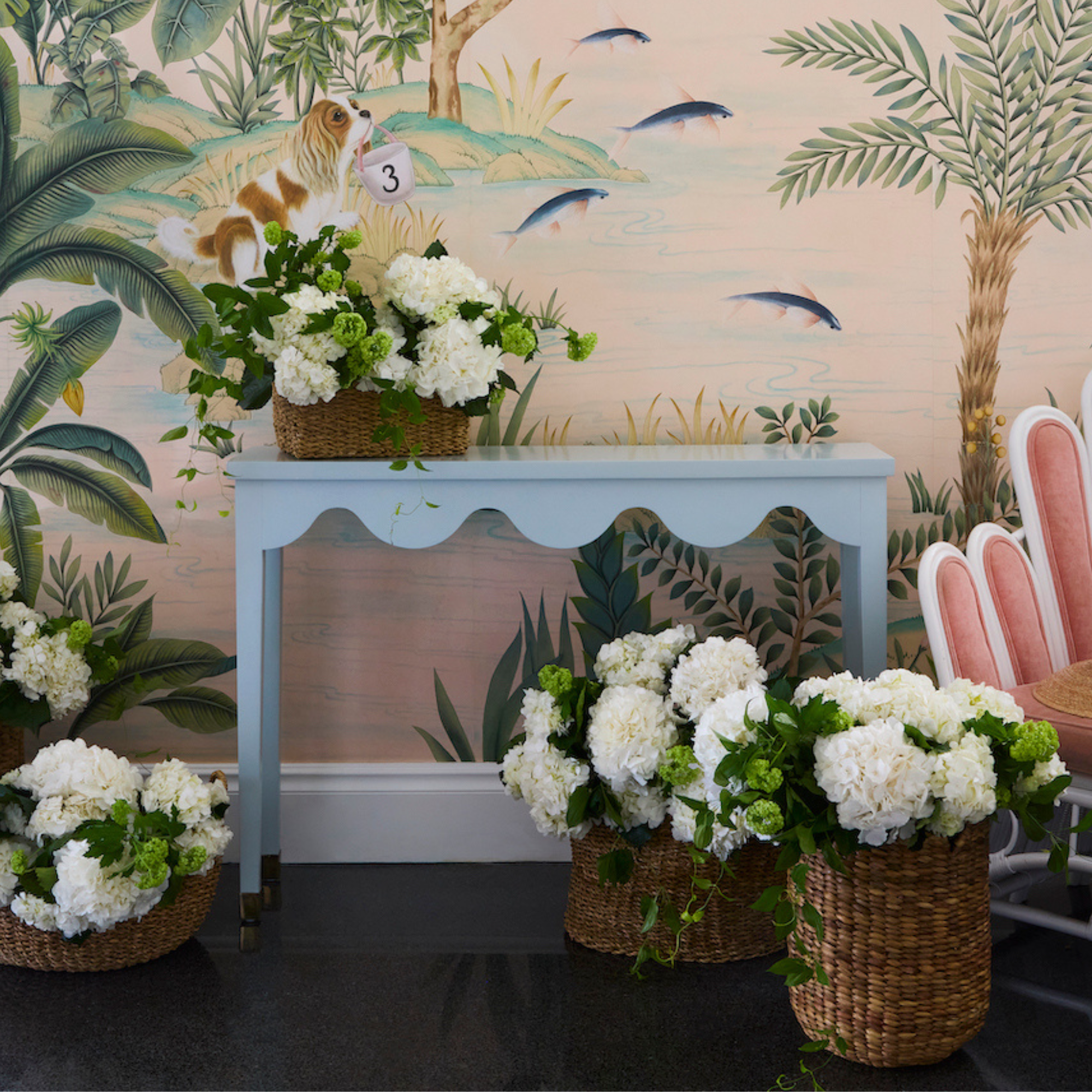 Seaside Wavy Console - Small