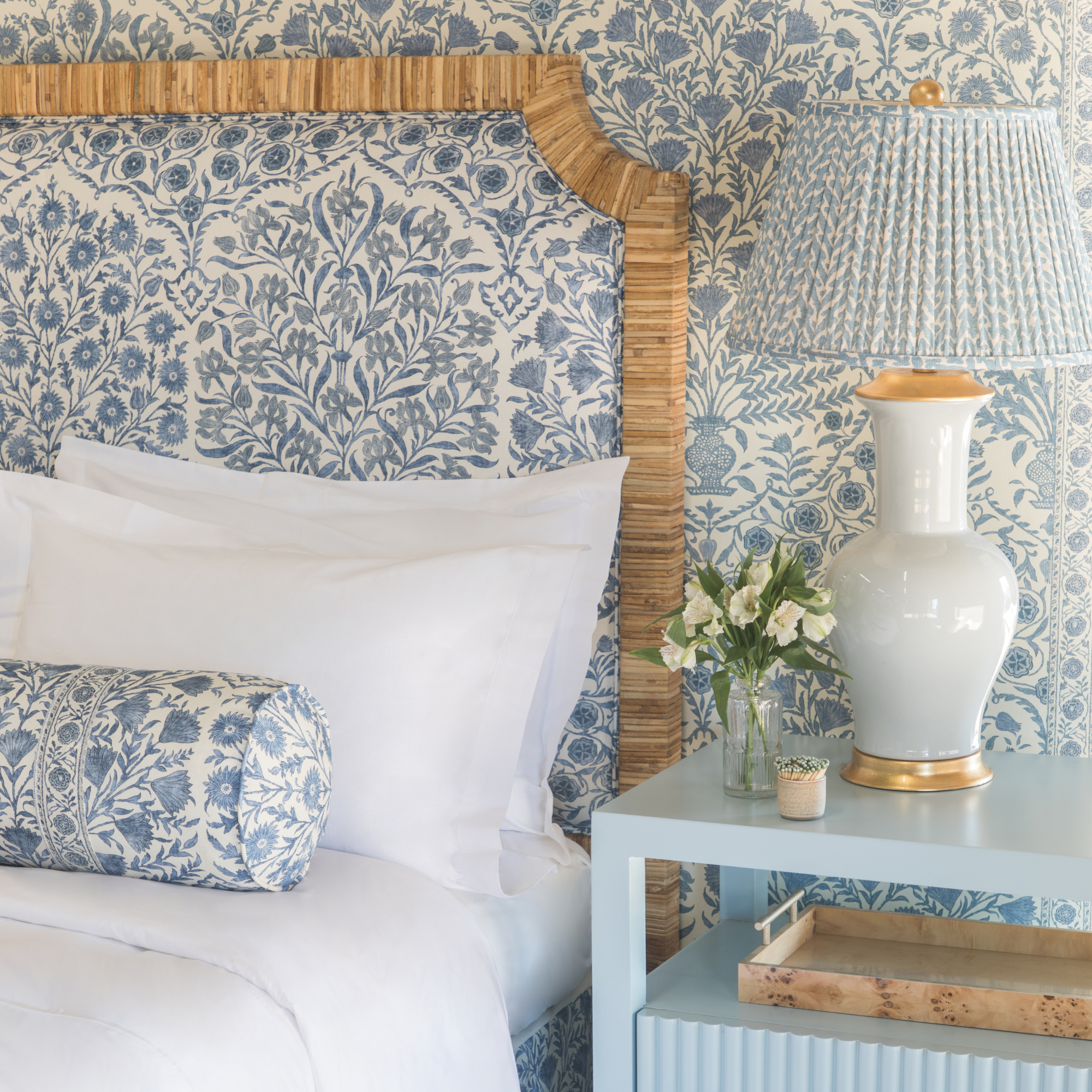 Blue Rabanna Lampshade