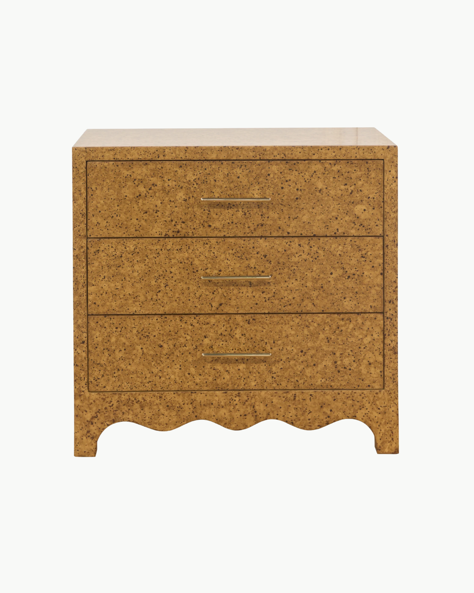 Wavy Burloise Nightstand