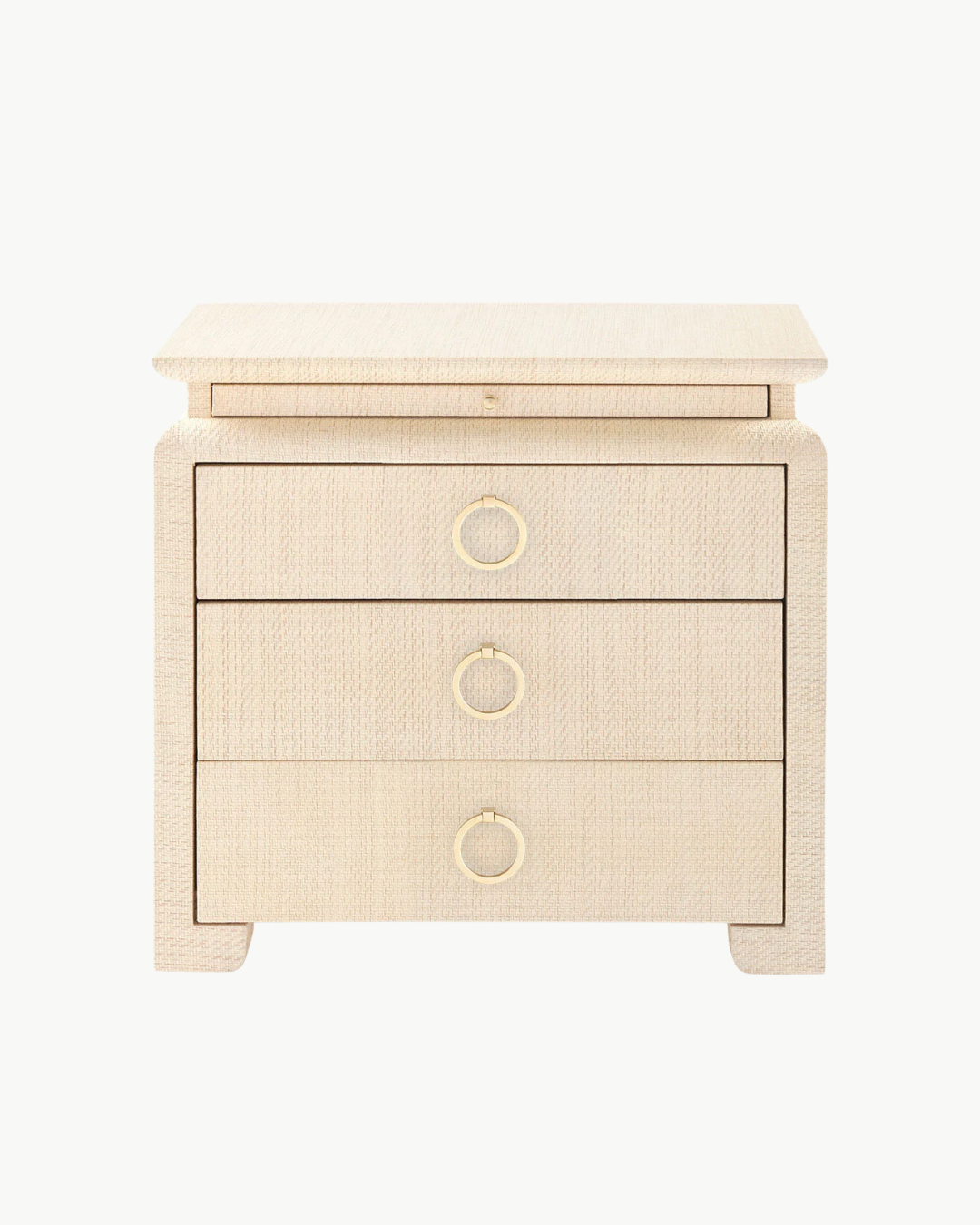 Elina Grasscloth Side Table