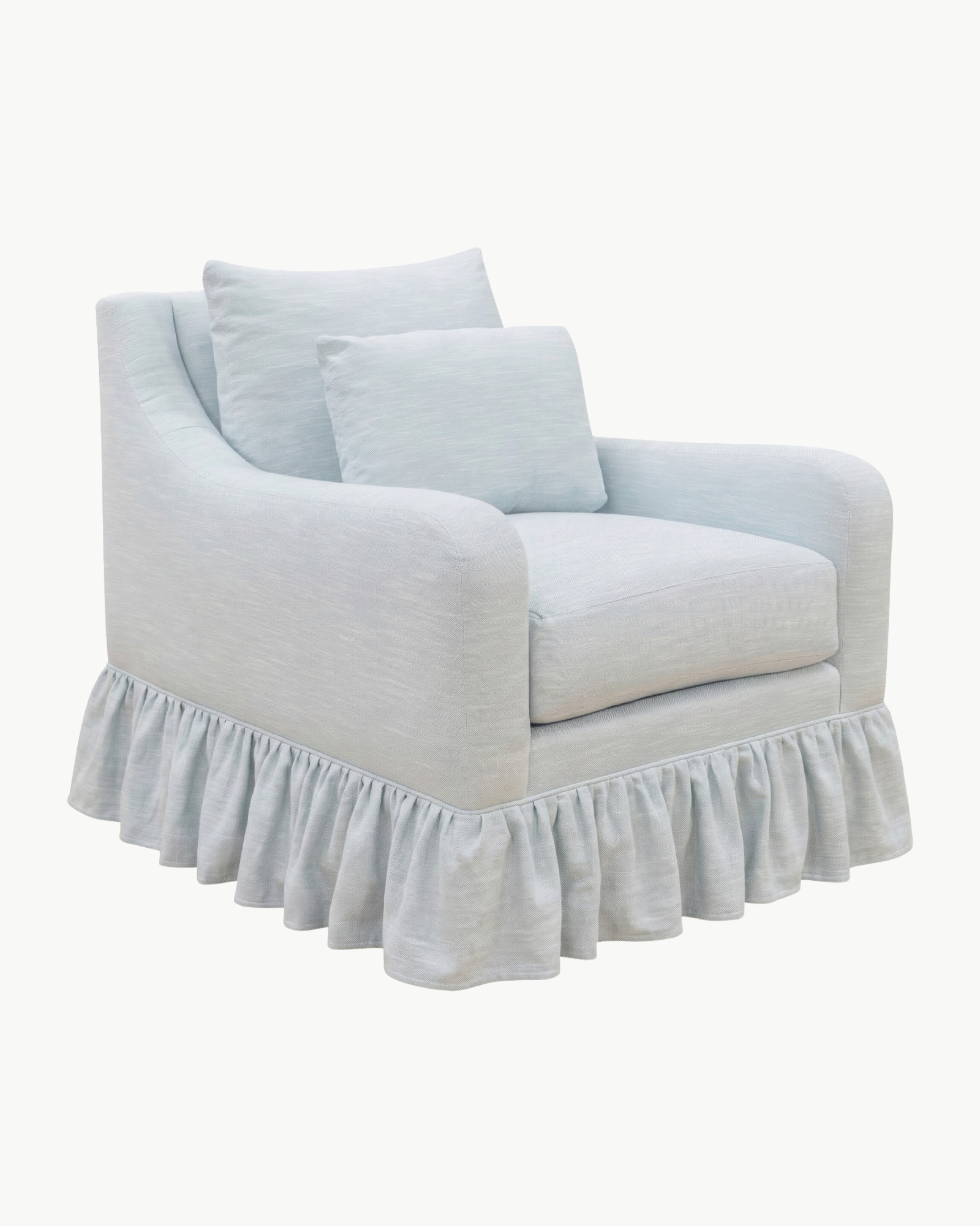 Evanston Ruffle Chair