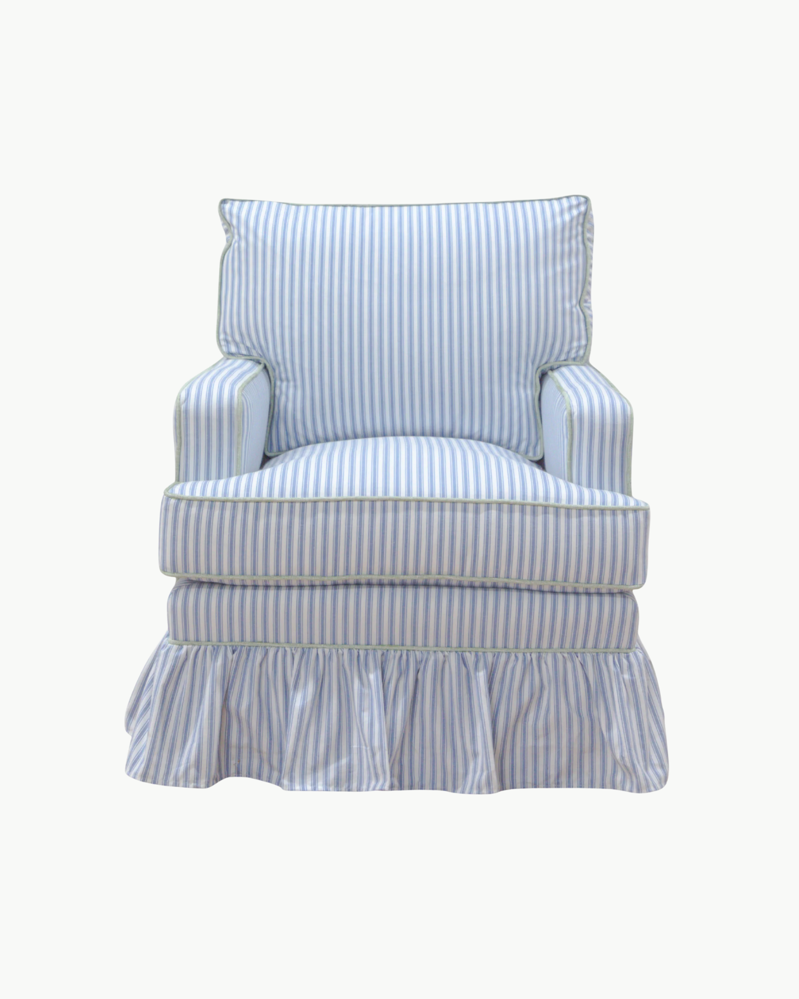 Westbury Ruffle Swivel Glider