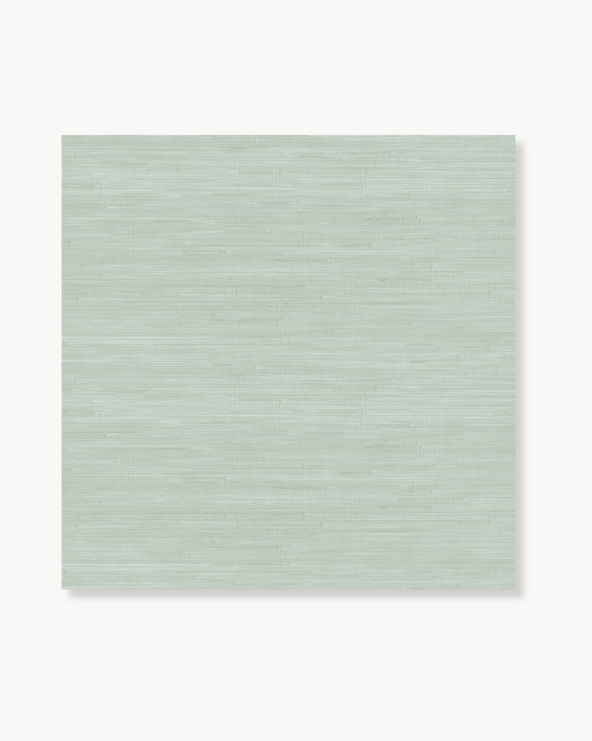 Whisper Mint Faux Grasscloth Peel and Stick Wallpaper