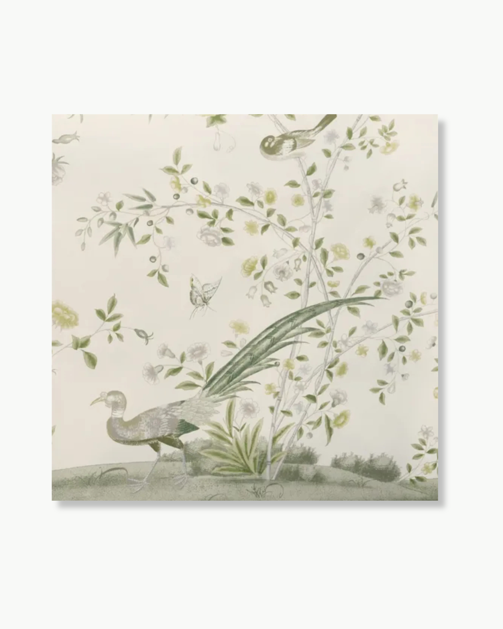 Whitley Hall in Leaf Wallpaper