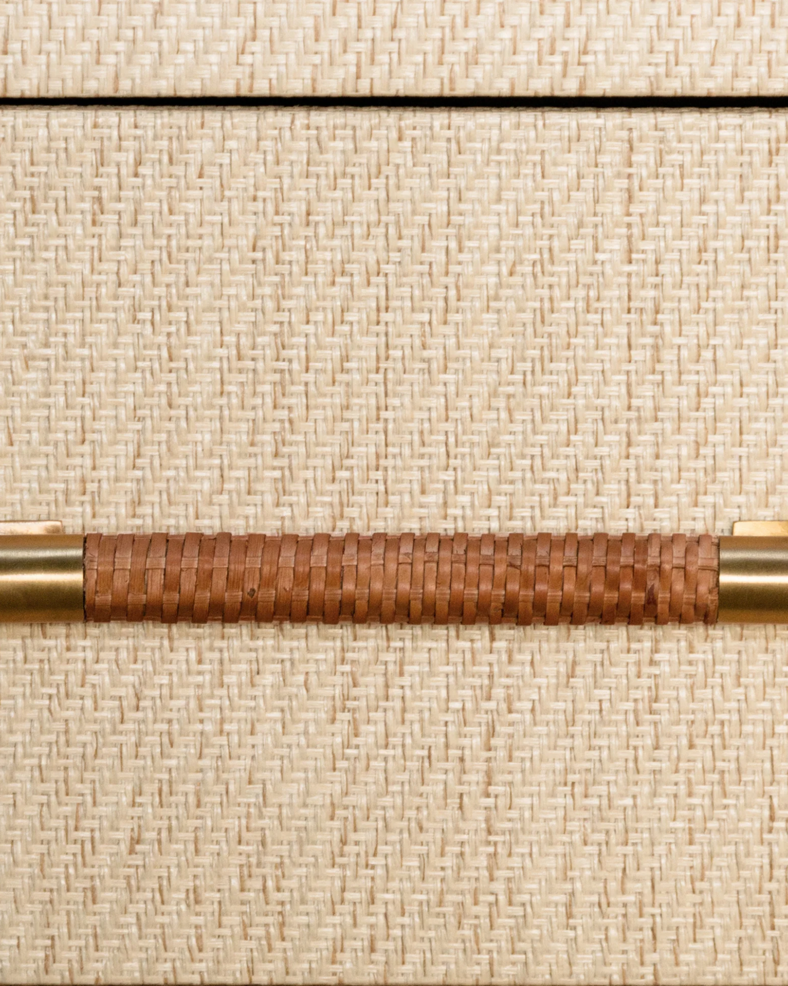 Winnie Grasscloth One Drawer Side Table